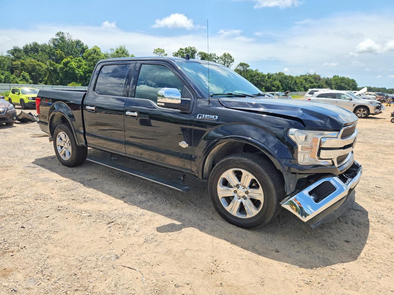 2020 Ford F150 Supercrew Black vin: 1FTEW1E41LFC14843