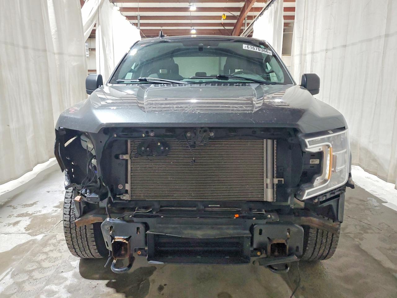 2020 Ford F150 Supercrew Gray vin: 1FTEW1E42LFA44573