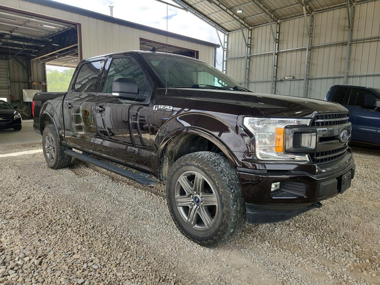 2020 Ford F150 Supercrew Brown vin: 1FTEW1E42LKF38536