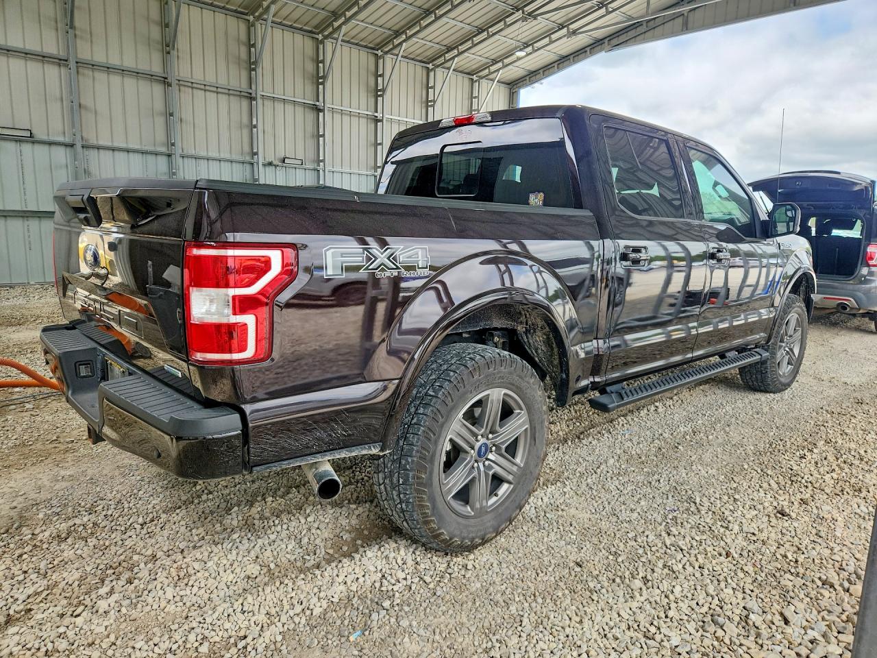 2020 Ford F150 Supercrew Brown vin: 1FTEW1E42LKF38536