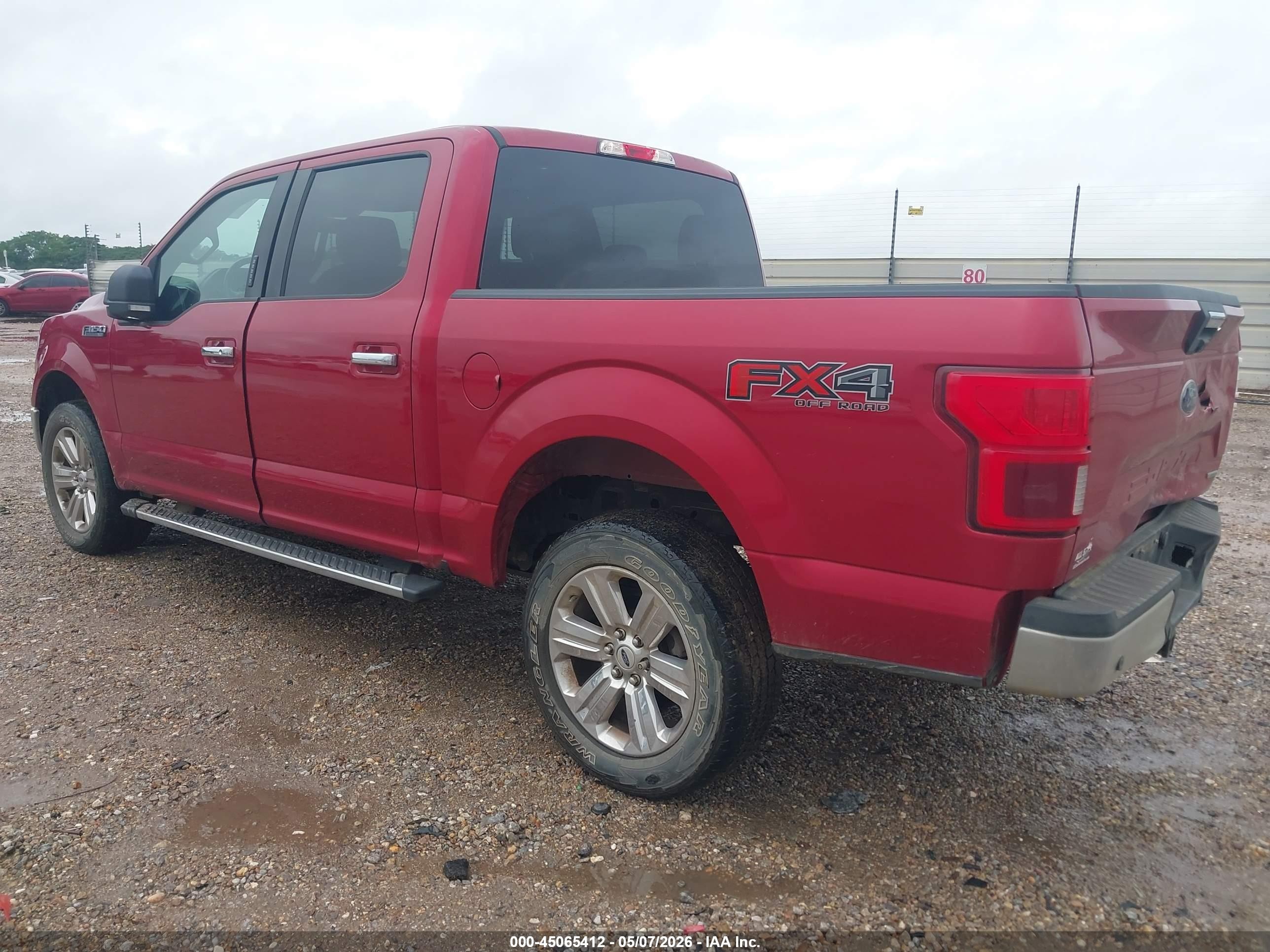 2020 Ford F-150 Xlt Красный vin: 1FTEW1E43LFA33811