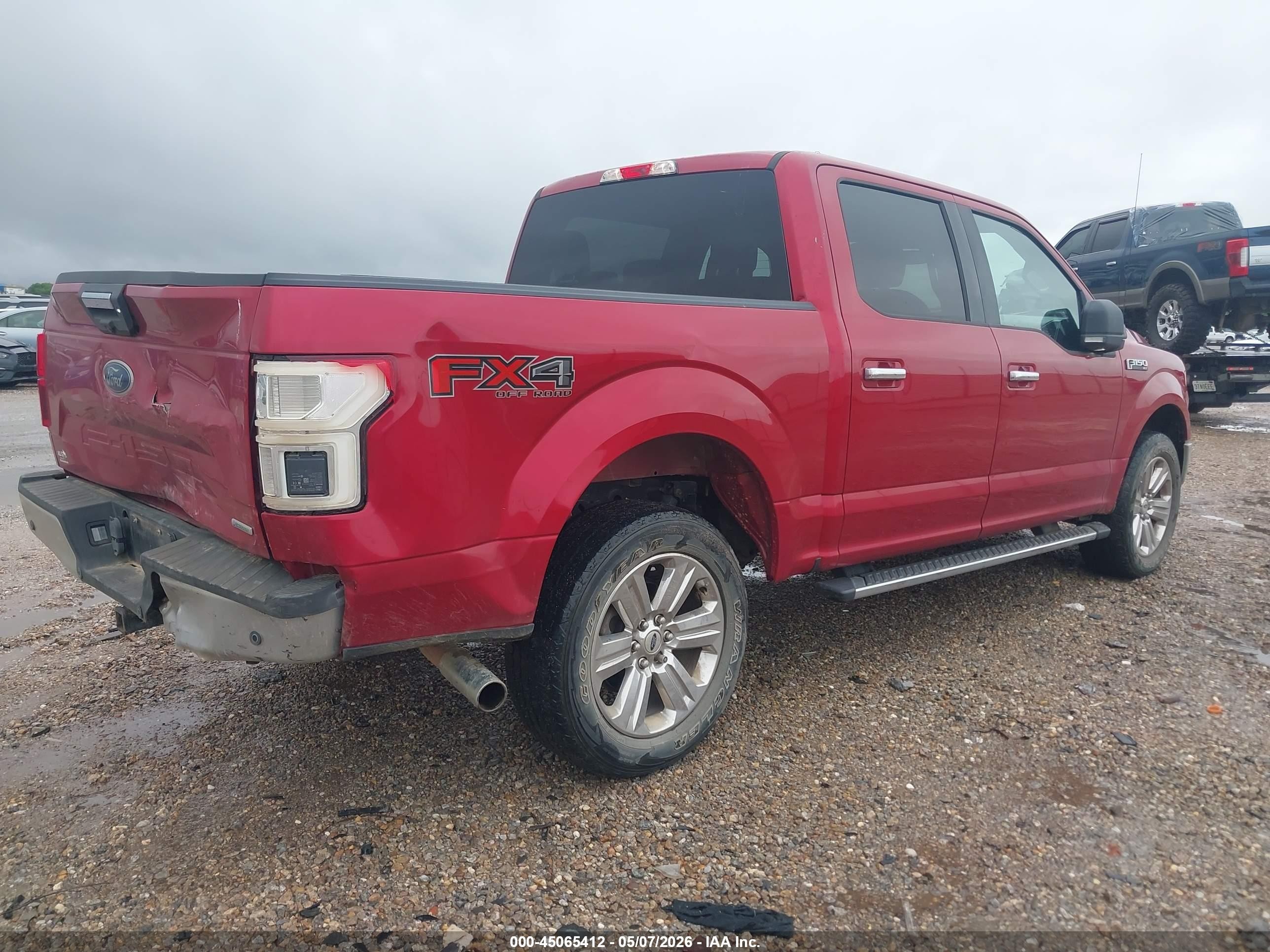2020 Ford F-150 Xlt Красный vin: 1FTEW1E43LFA33811