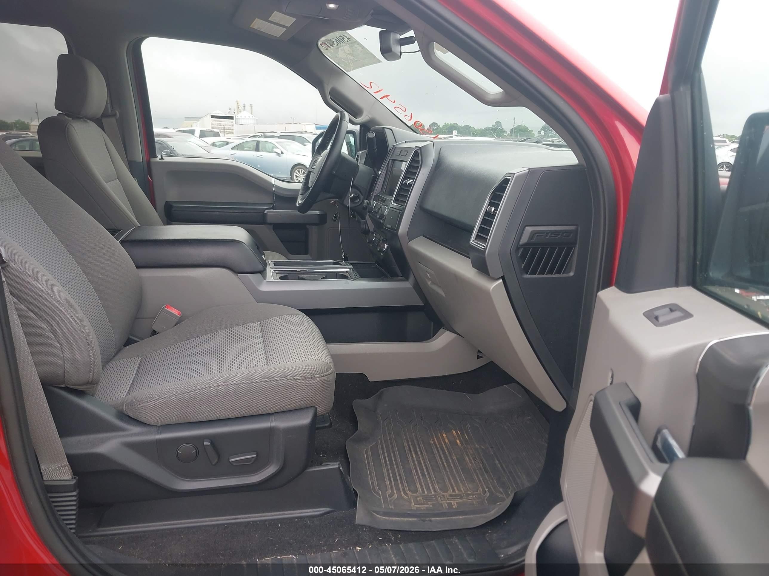 2020 Ford F-150 Xlt Красный vin: 1FTEW1E43LFA33811