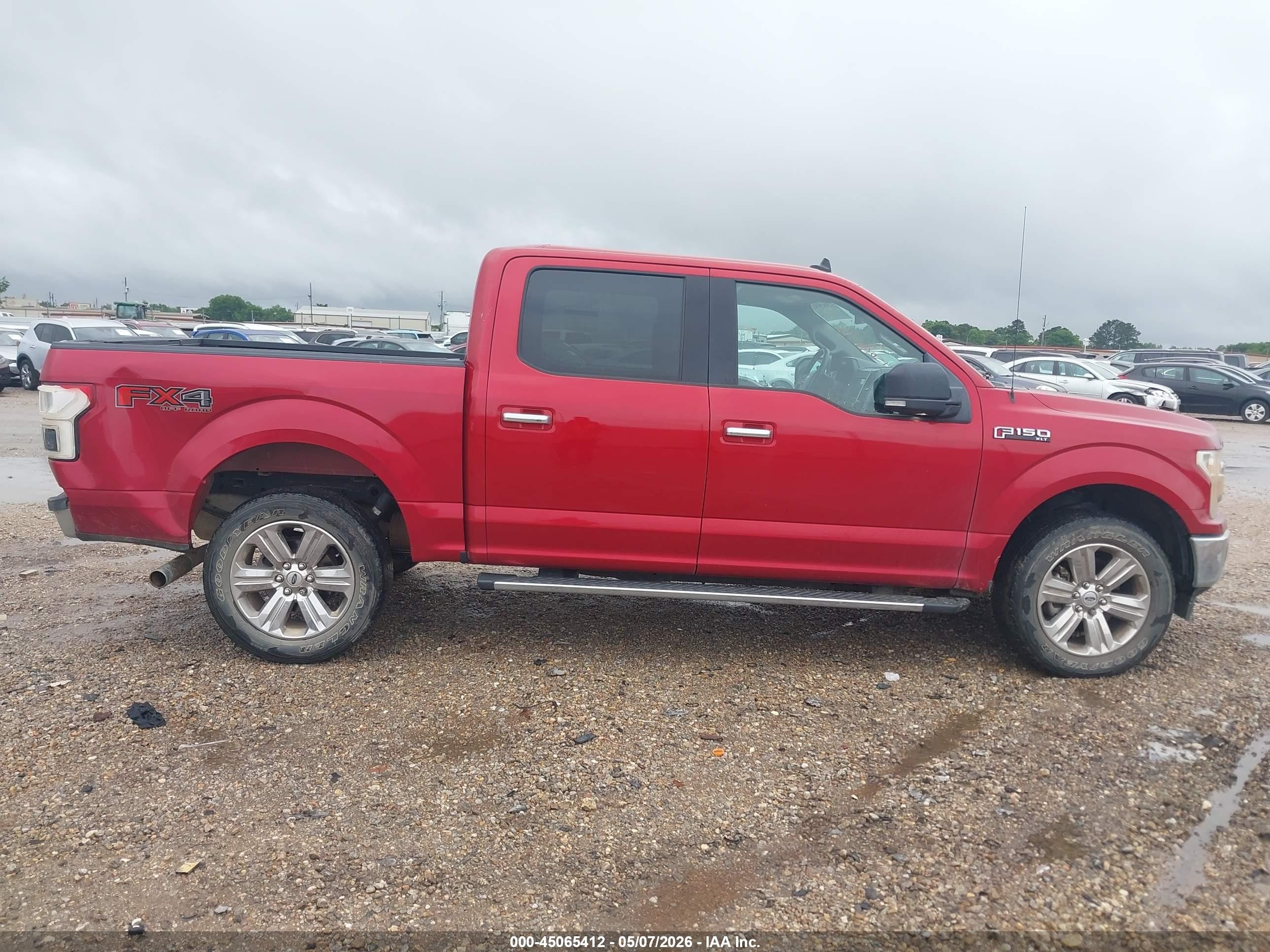 2020 Ford F-150 Xlt Красный vin: 1FTEW1E43LFA33811