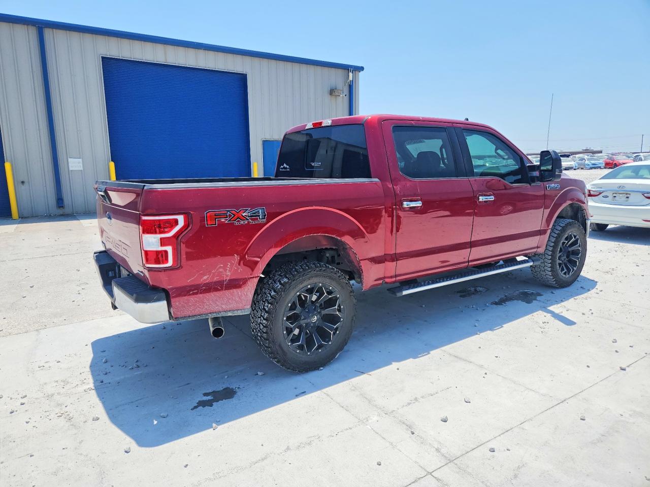 2019 Ford F150 Supercrew Red vin: 1FTEW1E44KKE45869