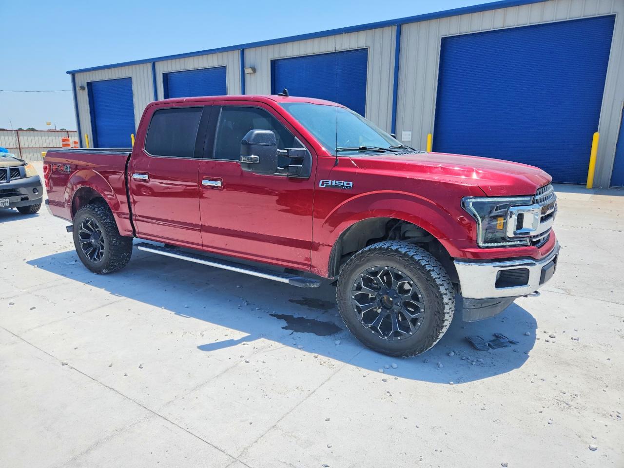 2019 Ford F150 Supercrew Red vin: 1FTEW1E44KKE45869