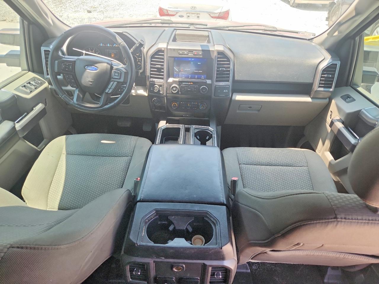 2019 Ford F150 Supercrew Red vin: 1FTEW1E44KKE45869