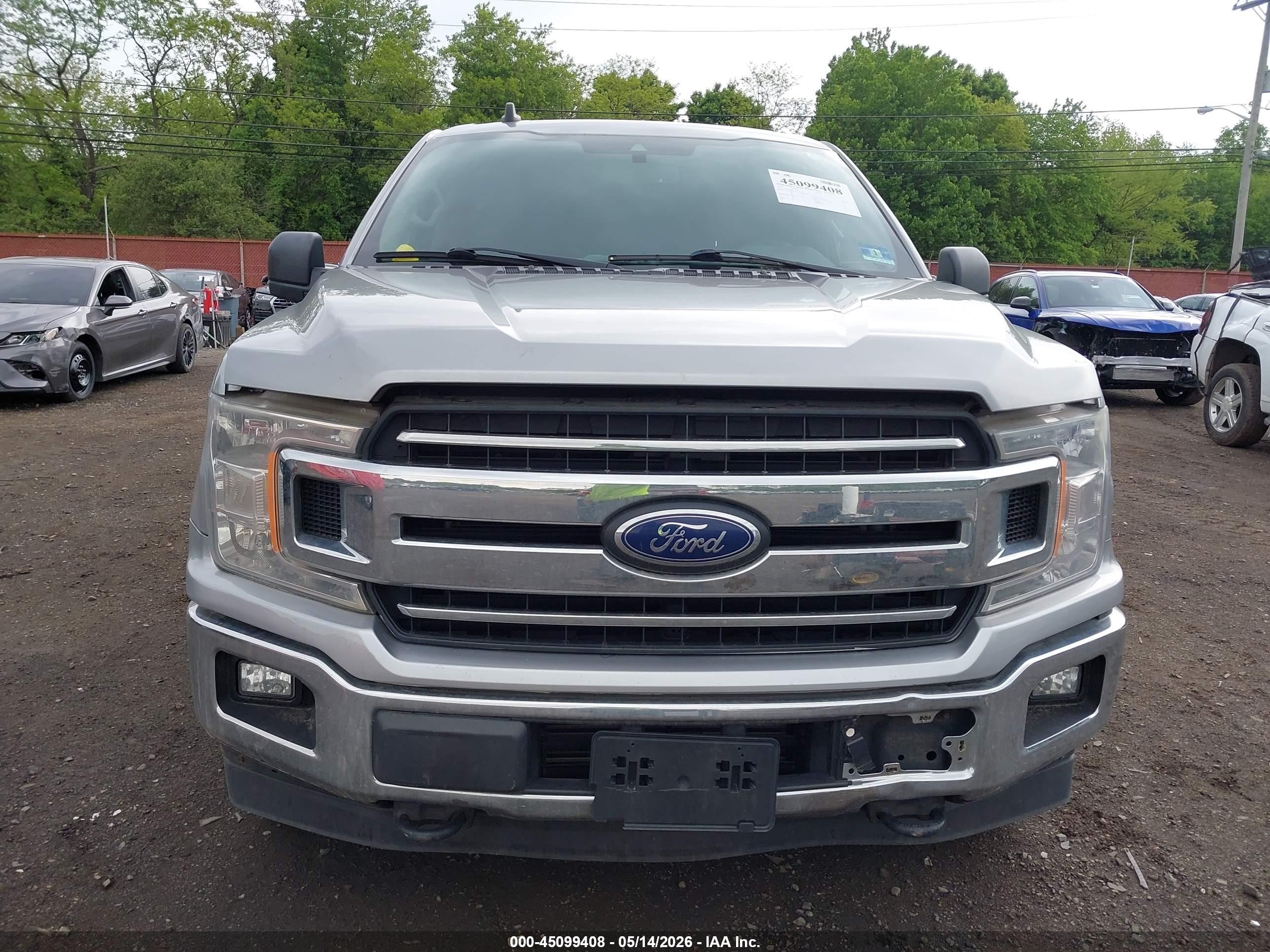 2020 Ford F-150 Xlt Silver vin: 1FTEW1E44LFA97873