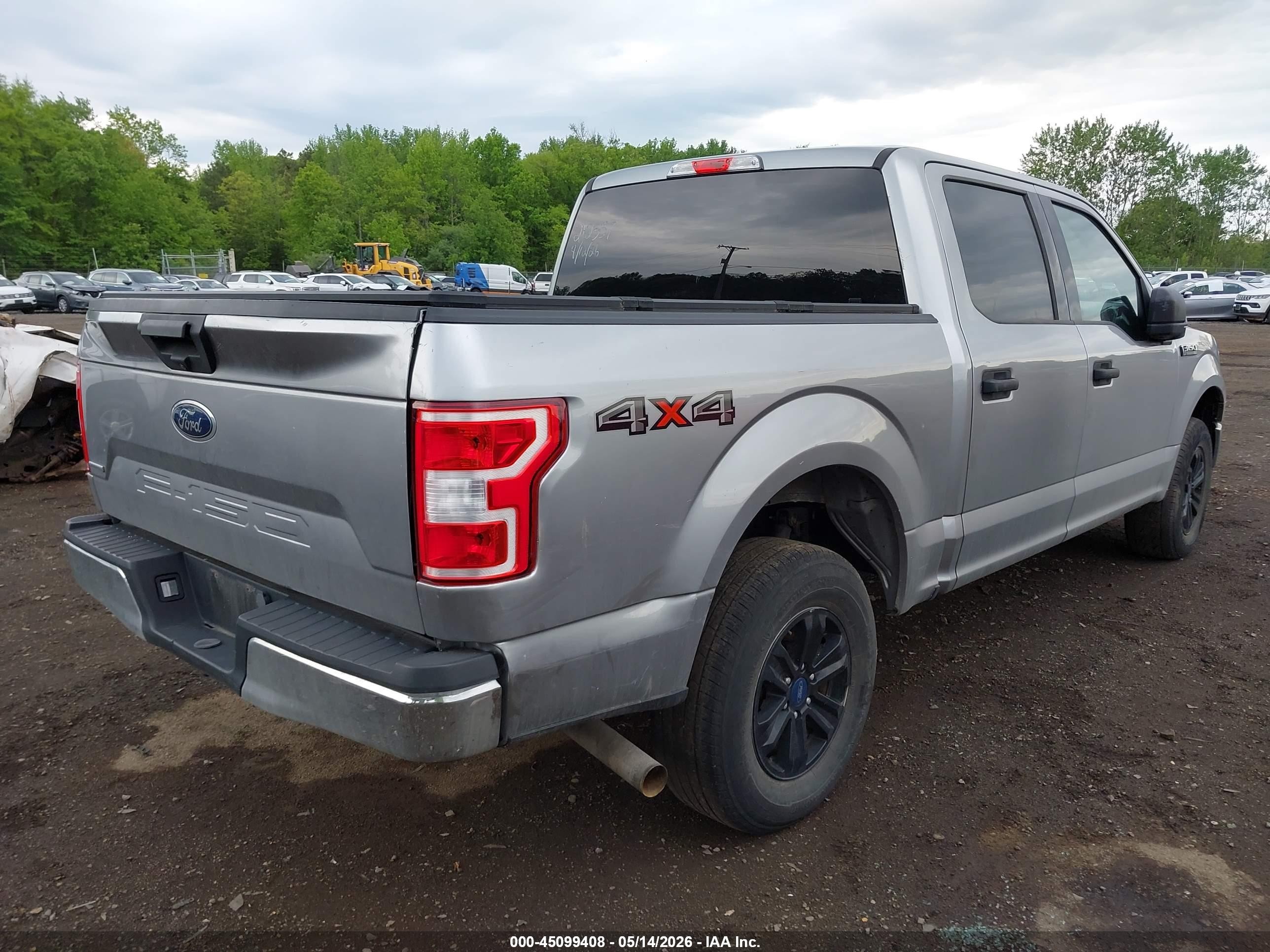 2020 Ford F-150 Xlt Silver vin: 1FTEW1E44LFA97873