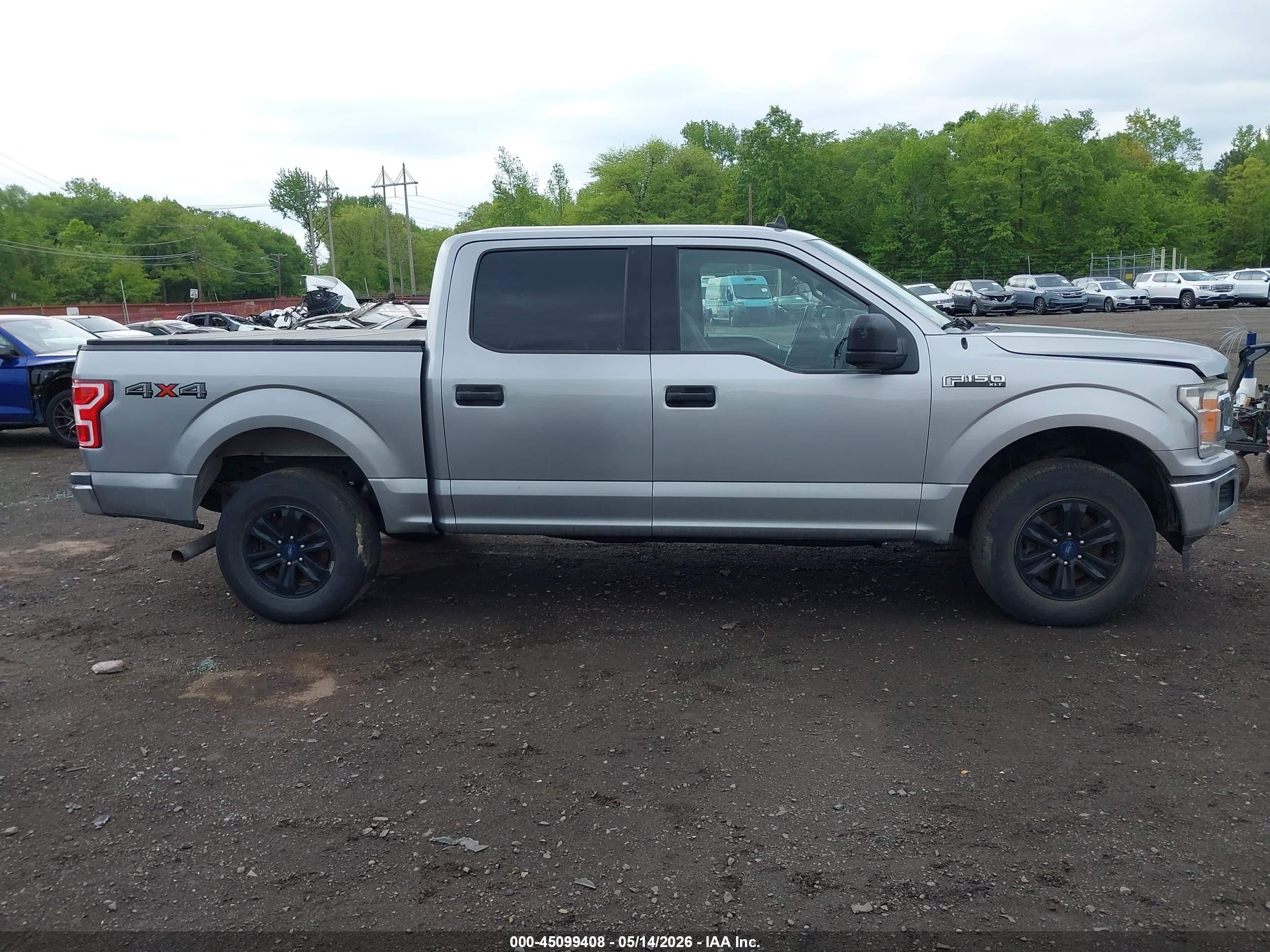 2020 Ford F-150 Xlt Silver vin: 1FTEW1E44LFA97873