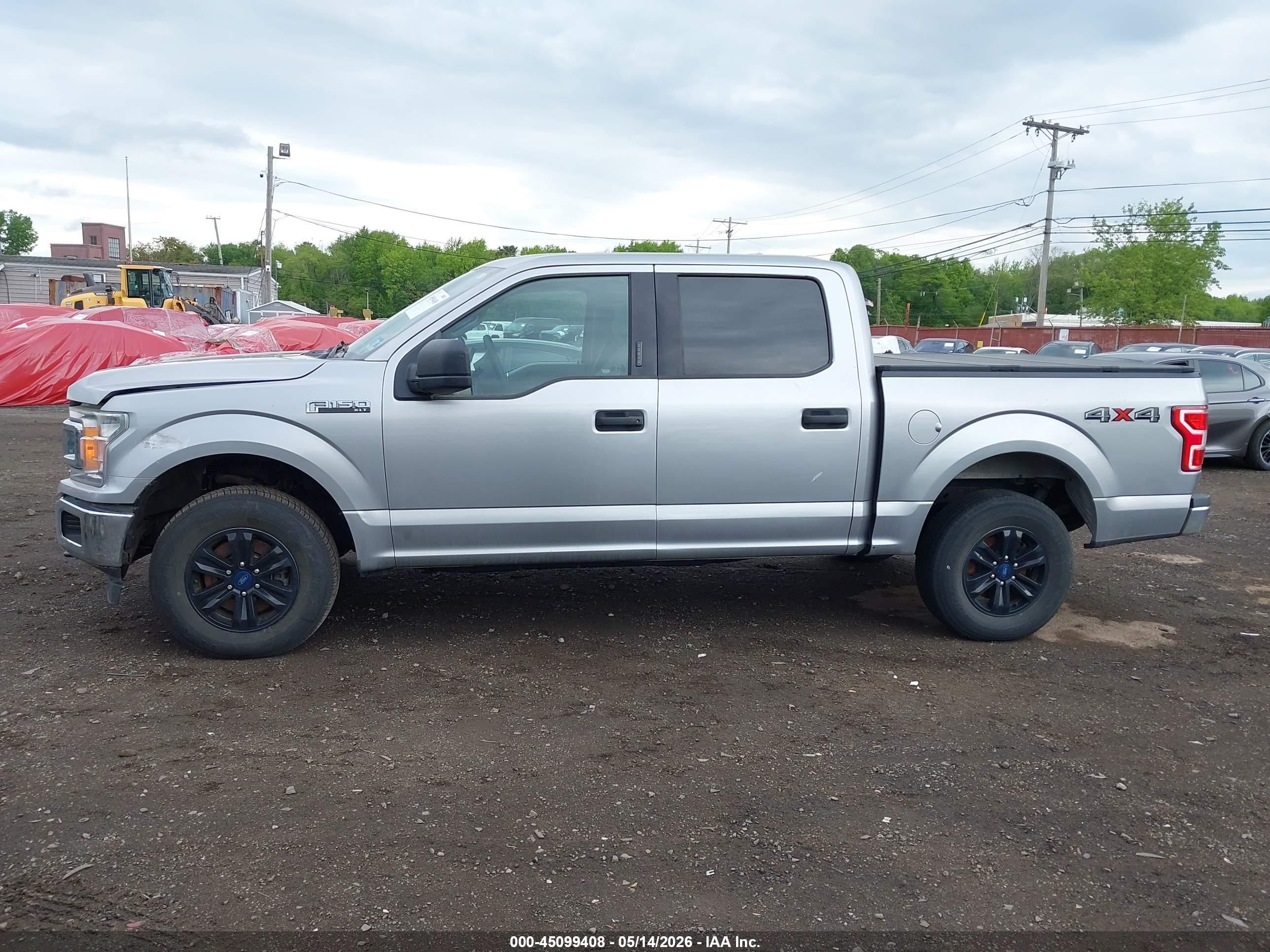 2020 Ford F-150 Xlt Silver vin: 1FTEW1E44LFA97873