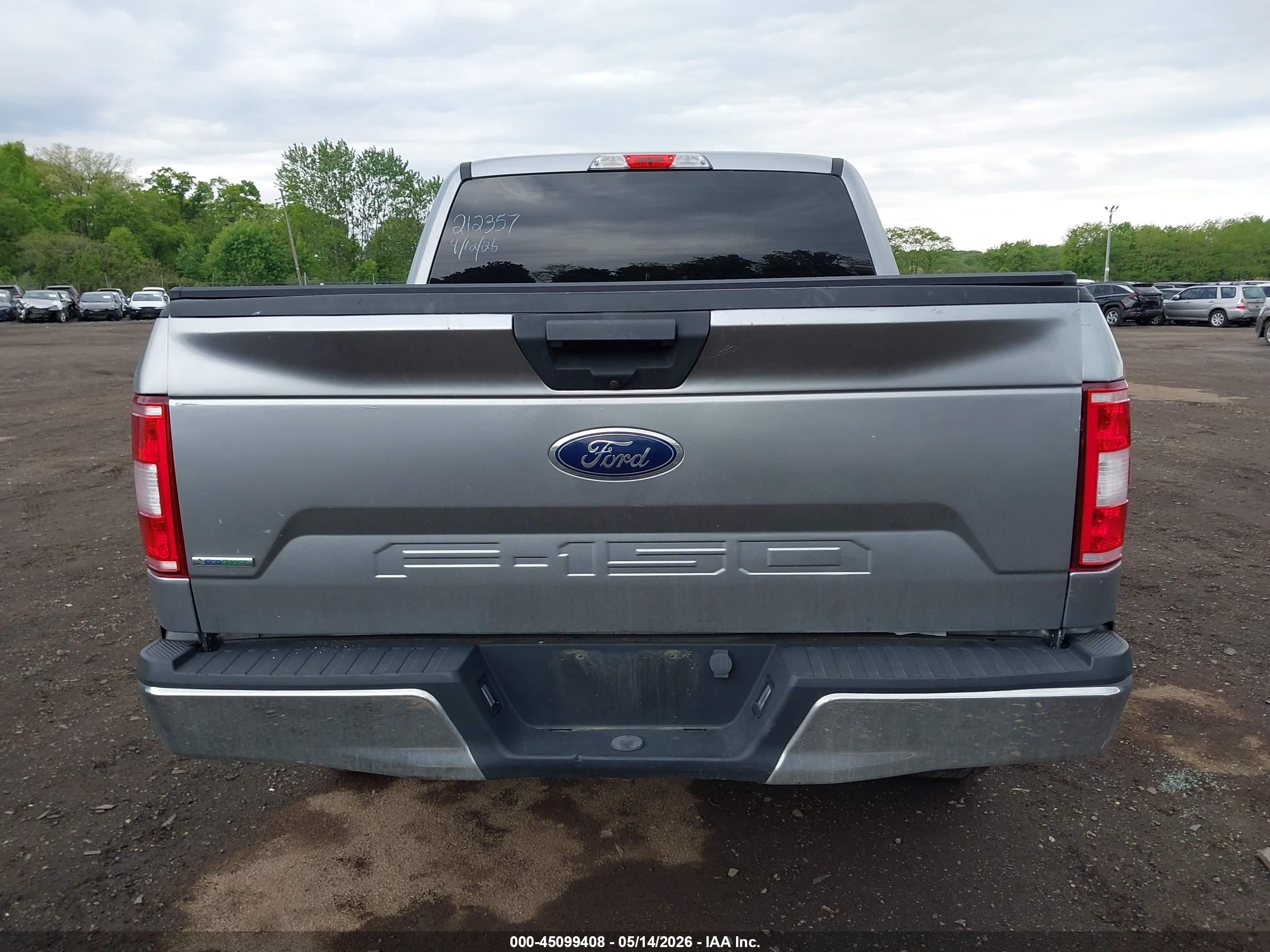 2020 Ford F-150 Xlt Silver vin: 1FTEW1E44LFA97873
