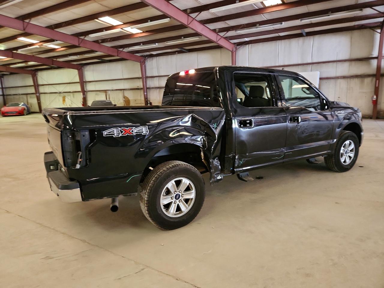 2020 Ford F150 Supercrew Черный vin: 1FTEW1E44LFC51496