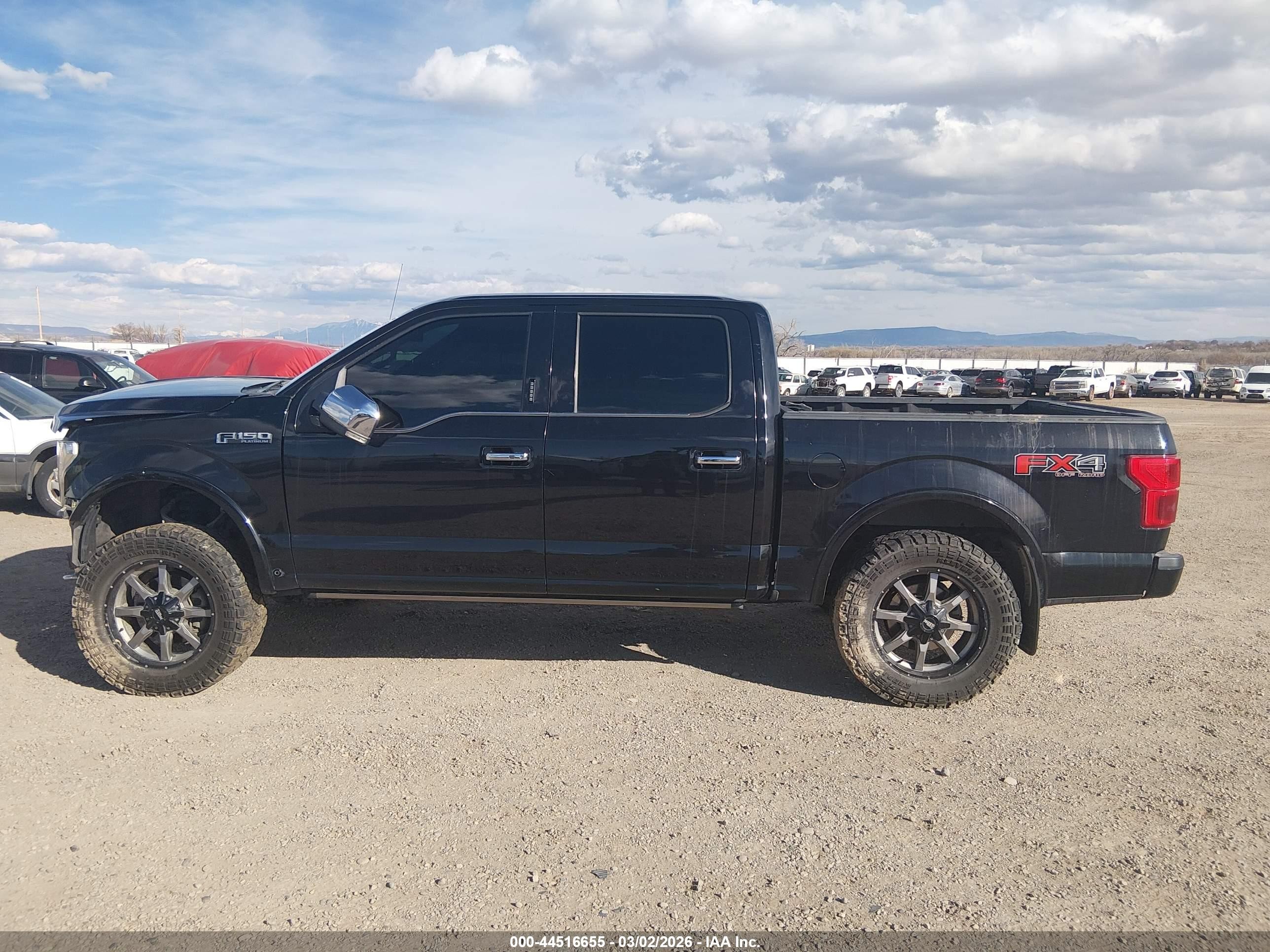 2019 Ford F-150 Platinum Black vin: 1FTEW1E45KFB30801