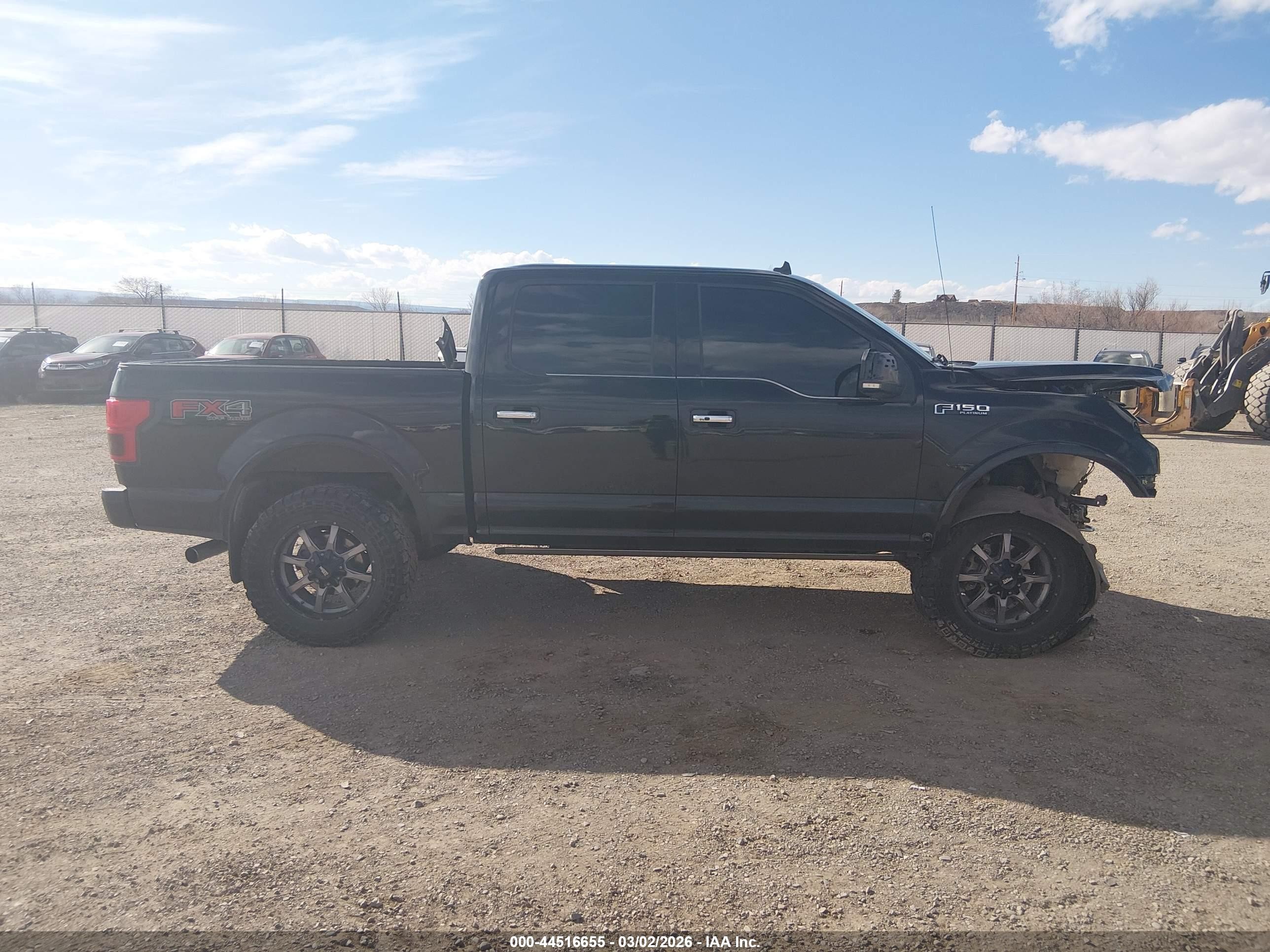 2019 Ford F-150 Platinum Black vin: 1FTEW1E45KFB30801