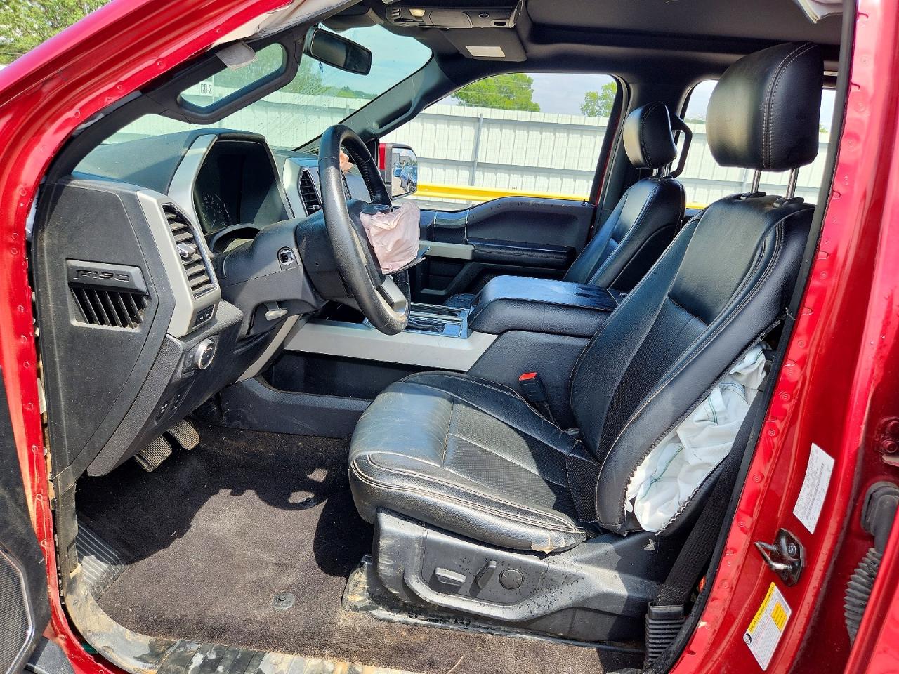 2019 Ford F150 Supercrew Red vin: 1FTEW1E45KKC69494