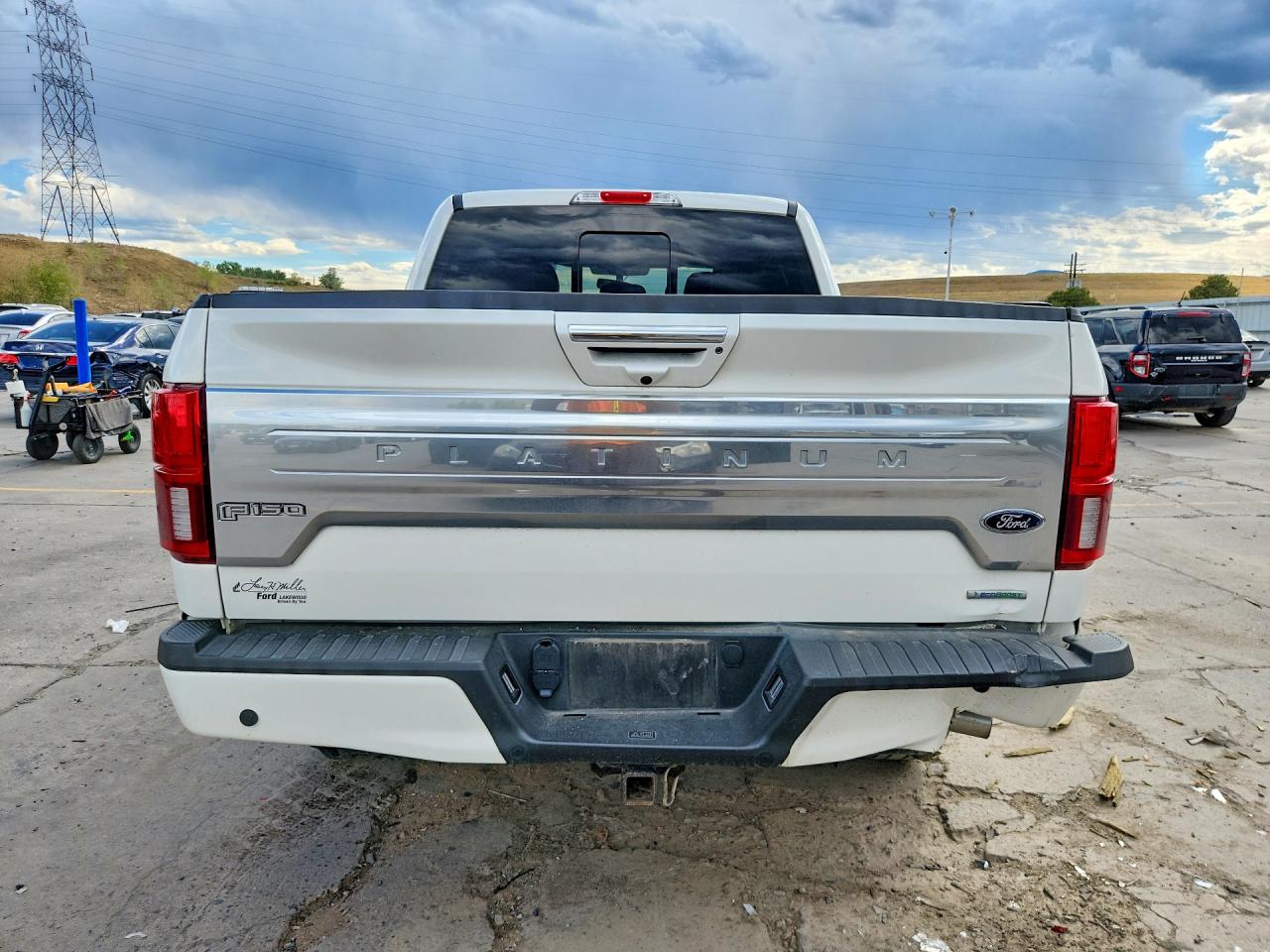 2020 Ford F150 Supercrew White vin: 1FTEW1E45LFA62405