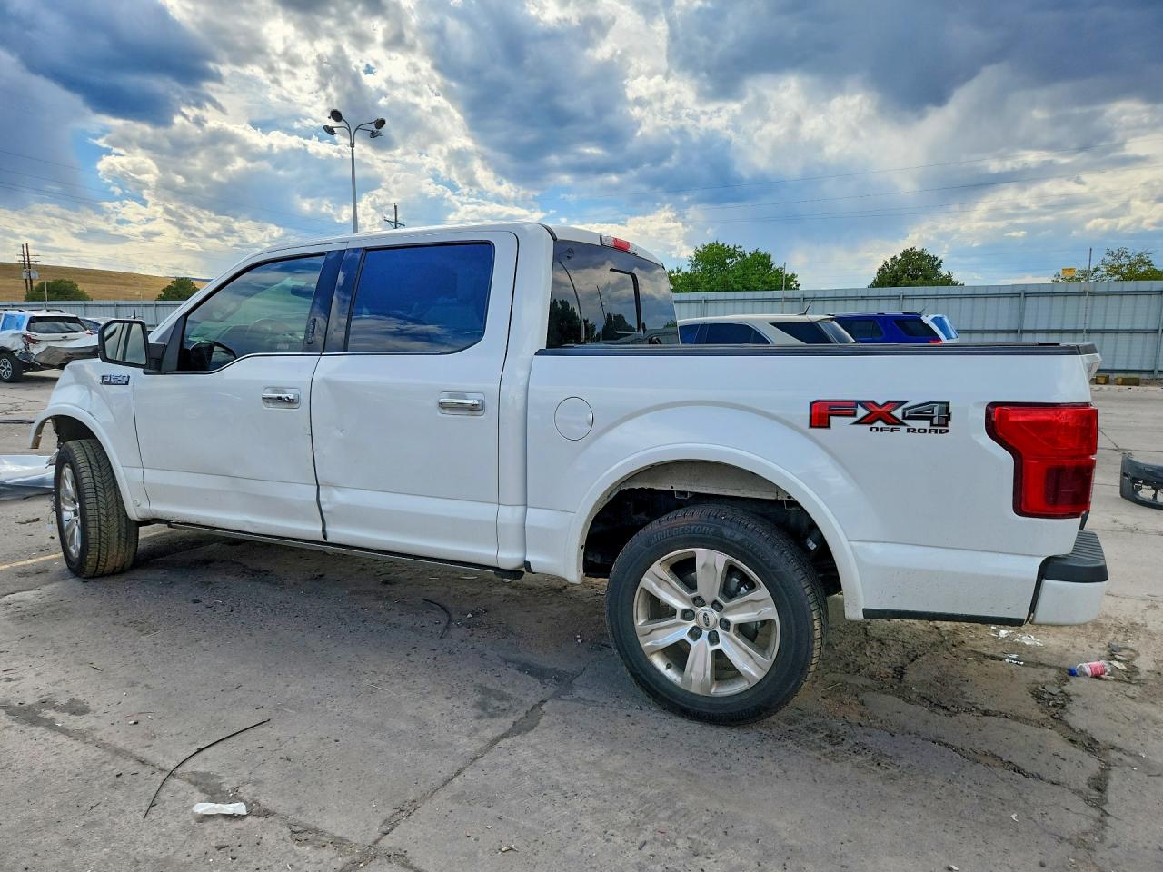 2020 Ford F150 Supercrew White vin: 1FTEW1E45LFA62405