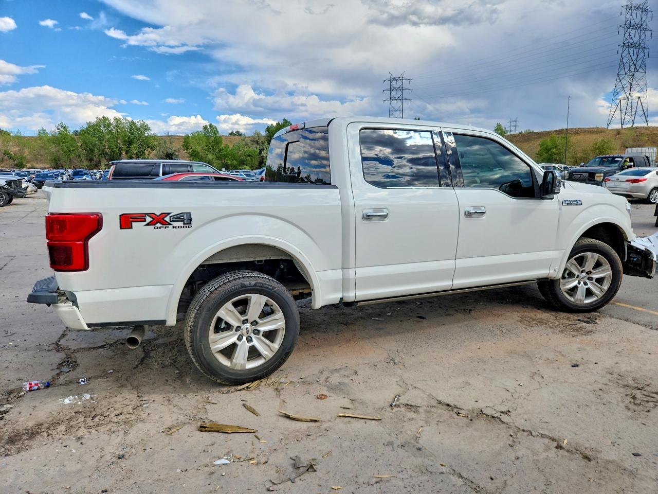 2020 Ford F150 Supercrew White vin: 1FTEW1E45LFA62405