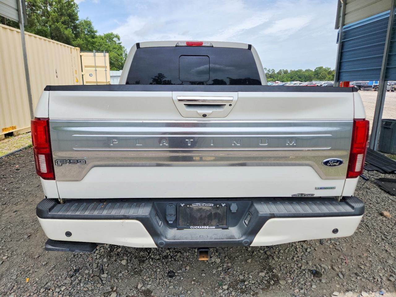 2020 Ford F150 Supercrew White vin: 1FTEW1E49LFC52238