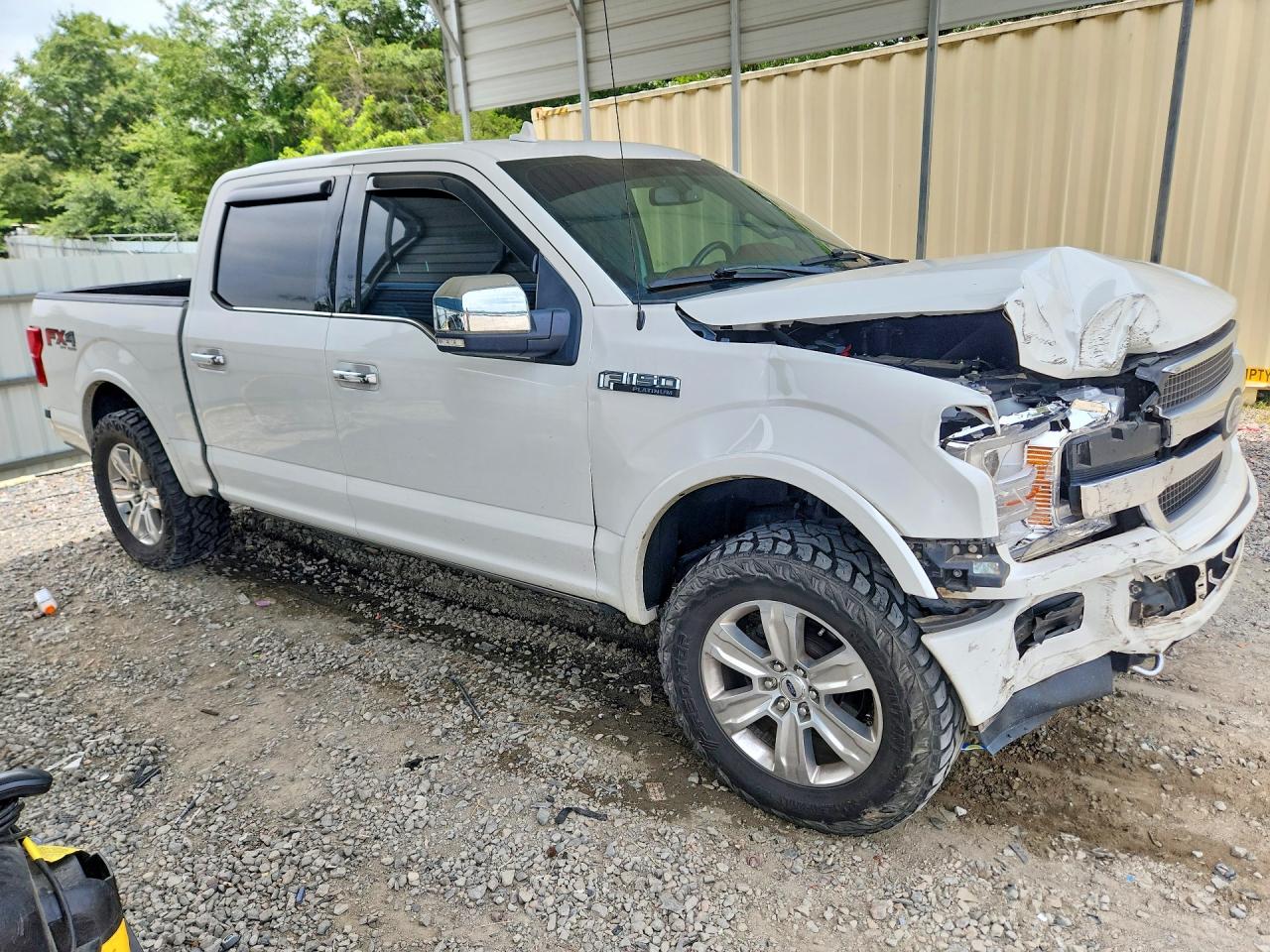 2020 Ford F150 Supercrew White vin: 1FTEW1E49LFC52238