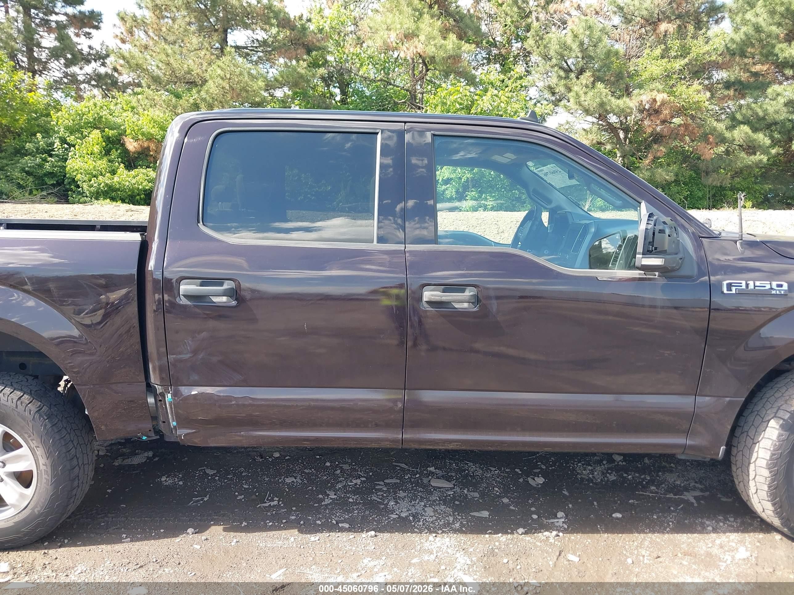 2020 Ford F-150 Xlt Dark Brown vin: 1FTEW1E4XLFA51237