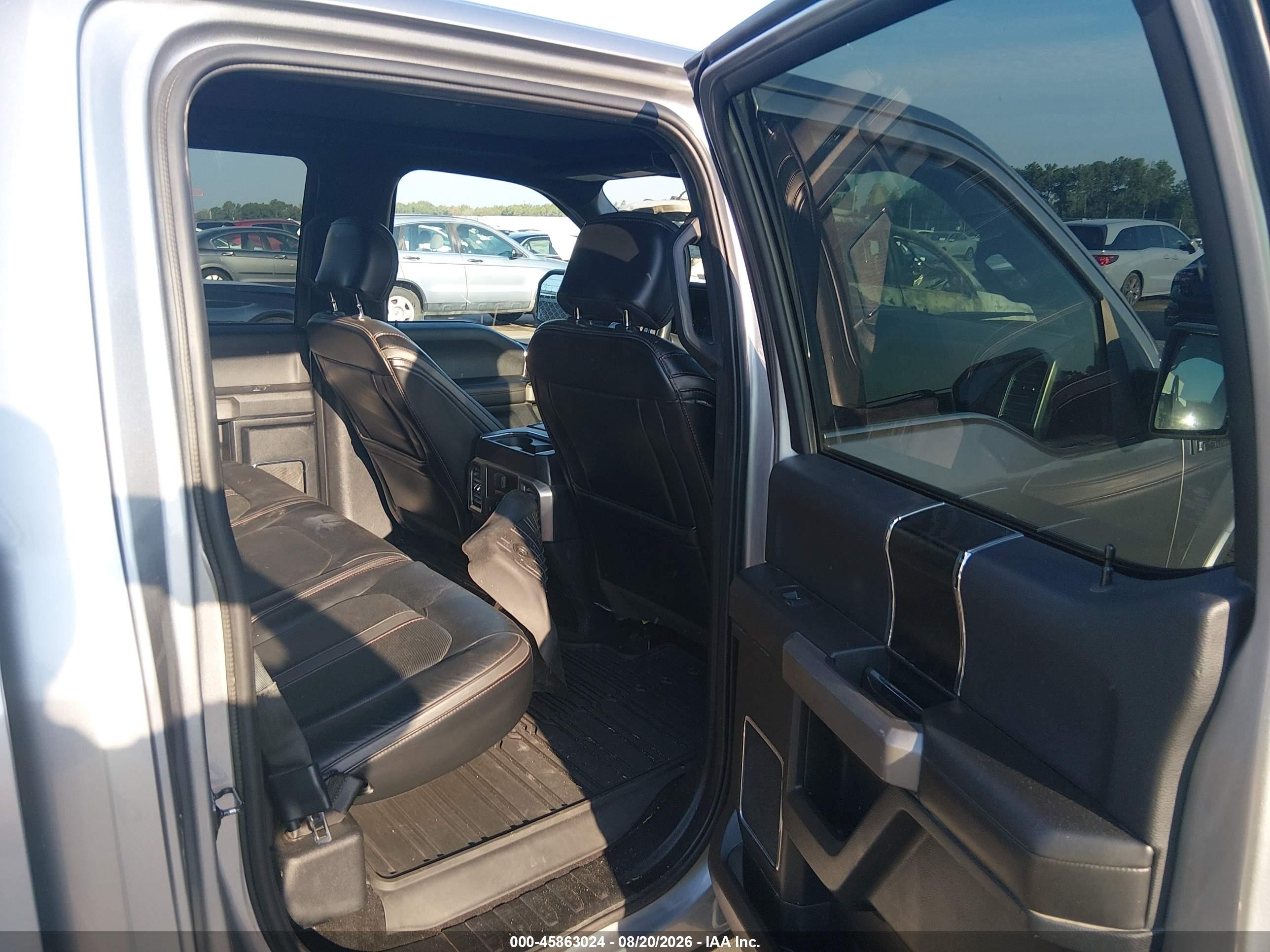 2020 Ford F-150 Platinum Silver vin: 1FTEW1E4XLFB97671