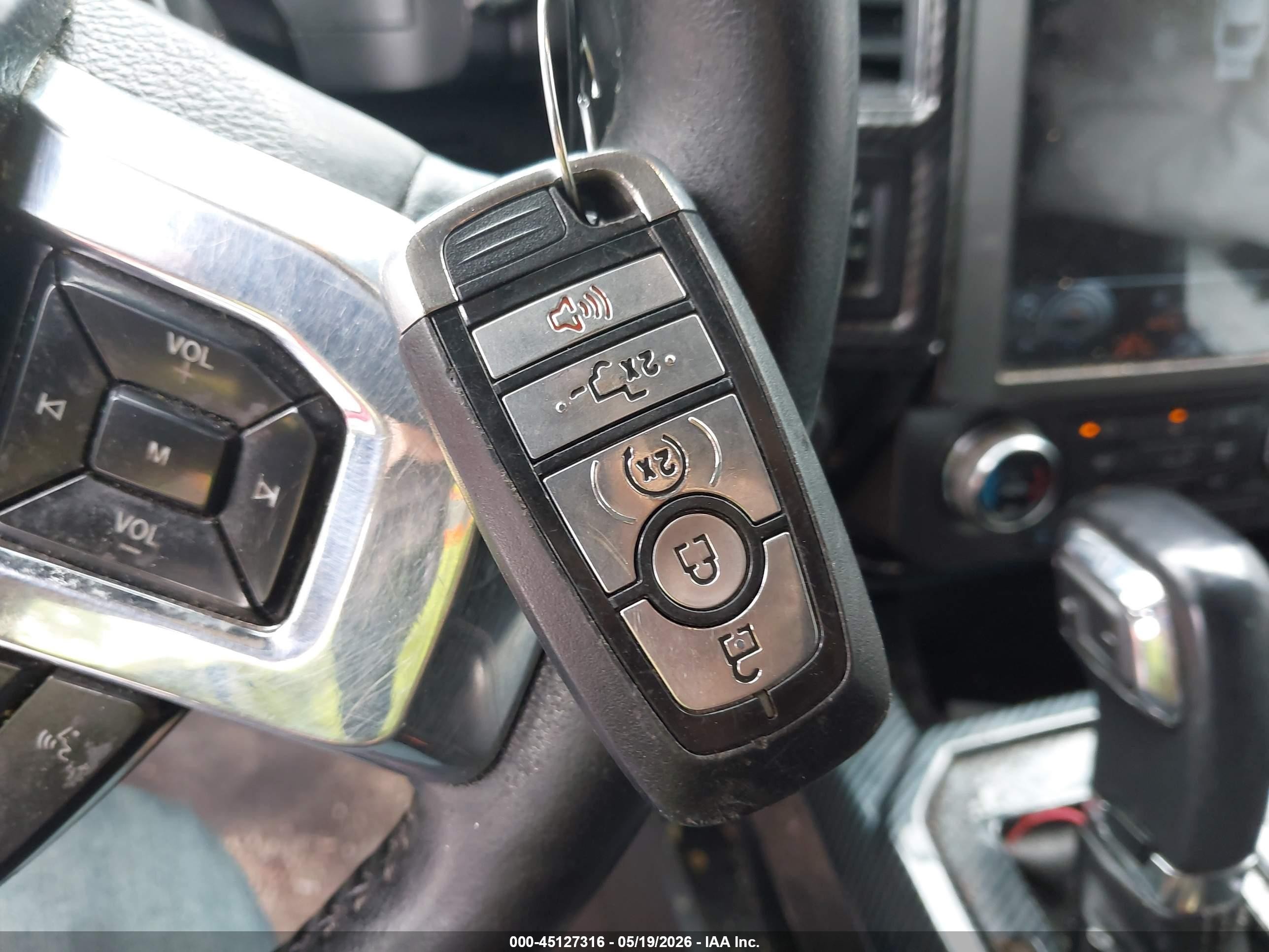 2020 Ford F-150 Lariat Black vin: 1FTEW1E4XLFC02187