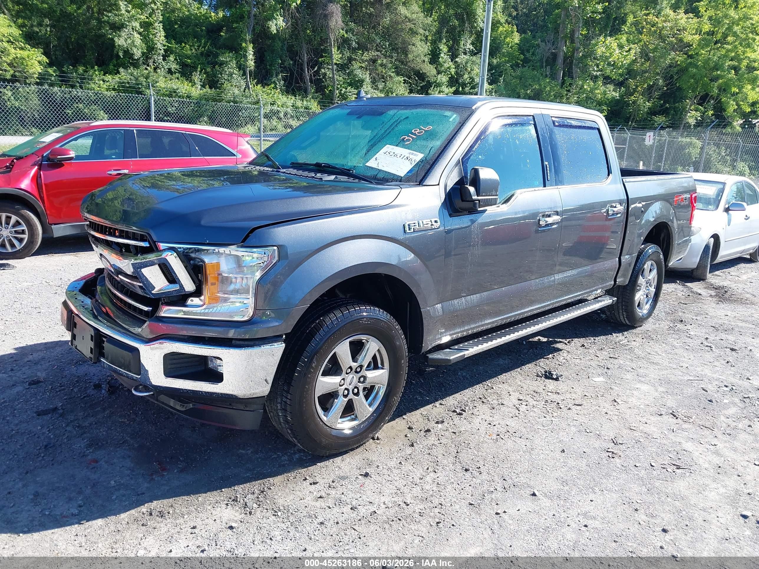 2018 Ford F-150 Xlt Серый vin: 1FTEW1E51JFA58065