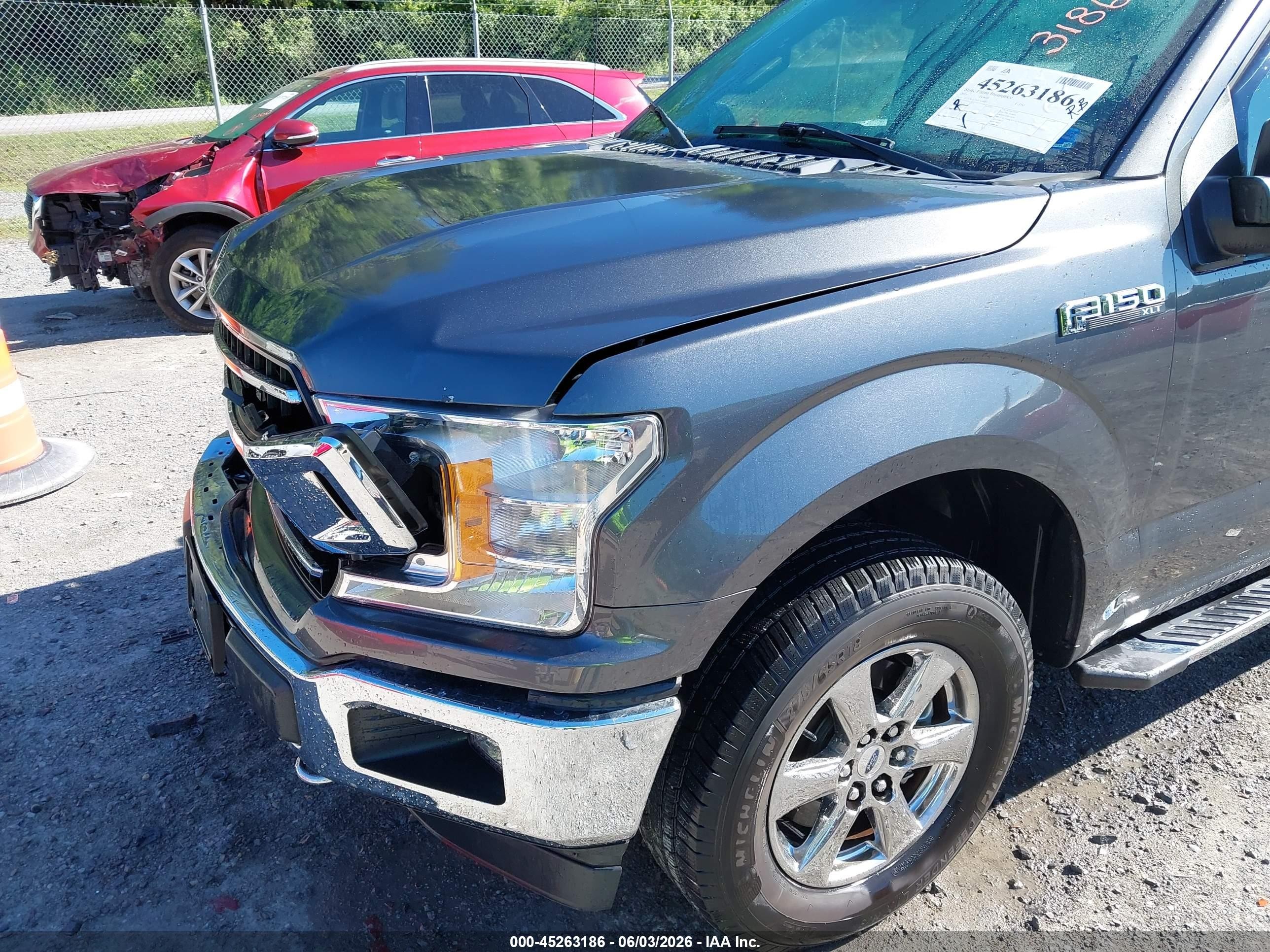2018 Ford F-150 Xlt Серый vin: 1FTEW1E51JFA58065