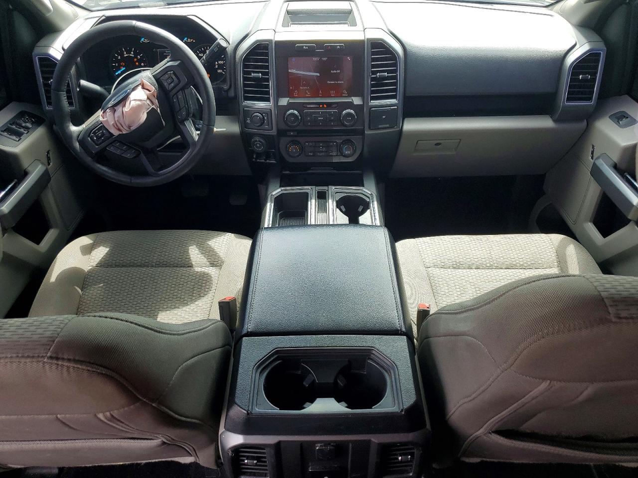 2018 Ford F150 Supercrew Silver vin: 1FTEW1E51JKF98877