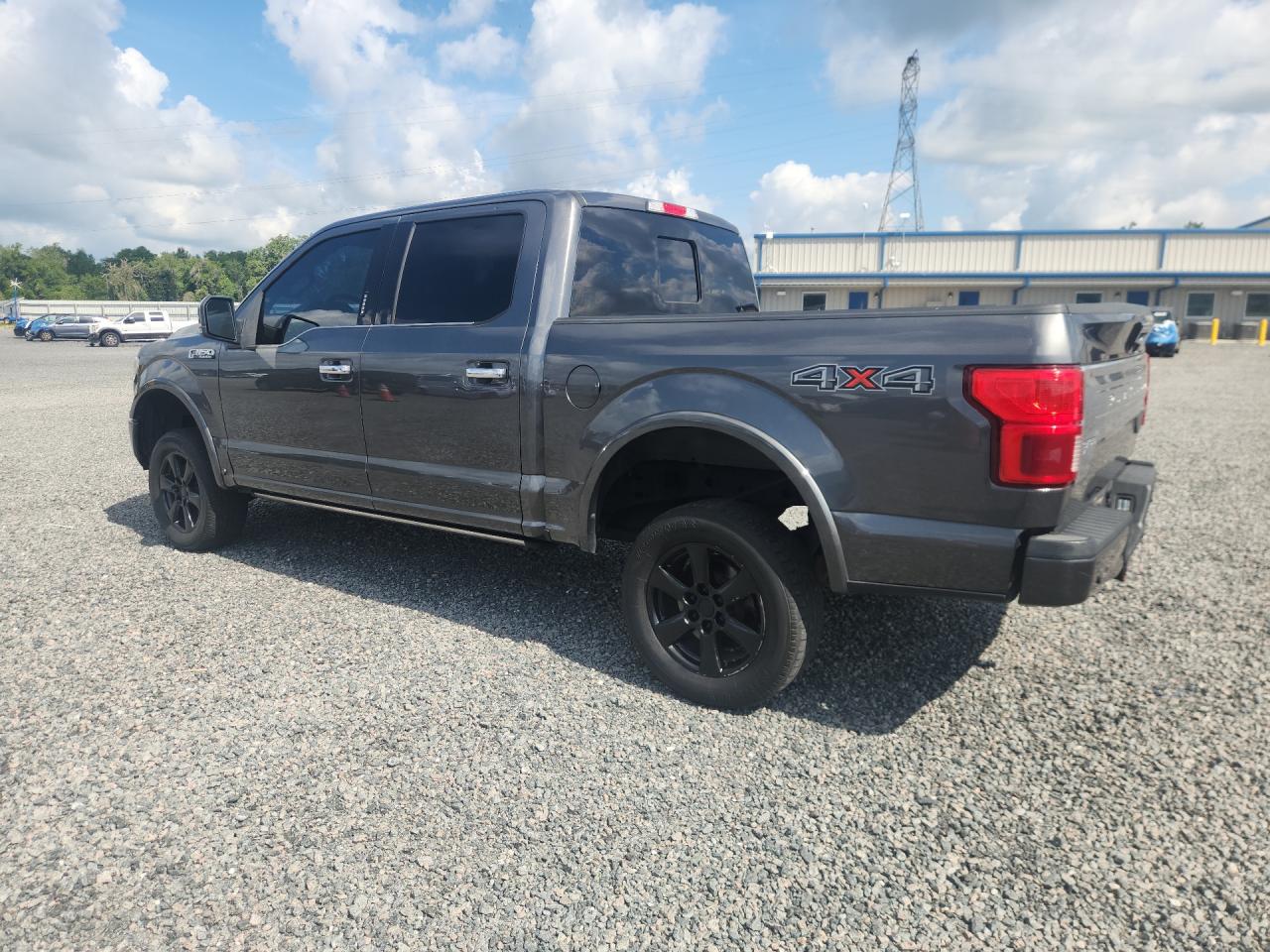 2018 Ford F150 Supercrew Gray vin: 1FTEW1E52JFC97429