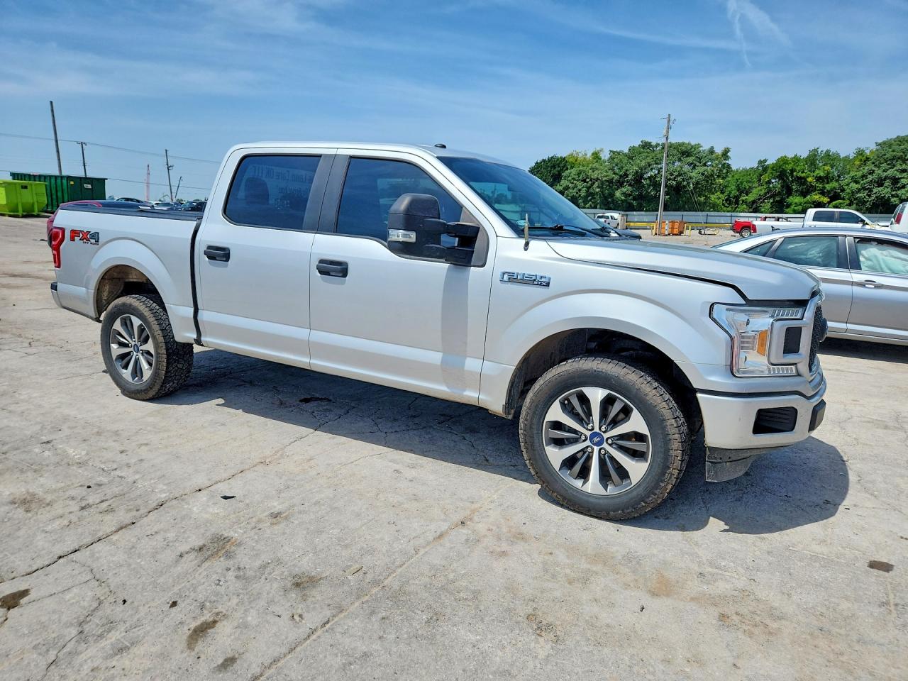 2019 Ford F150 Supercrew White vin: 1FTEW1E52KKC48157