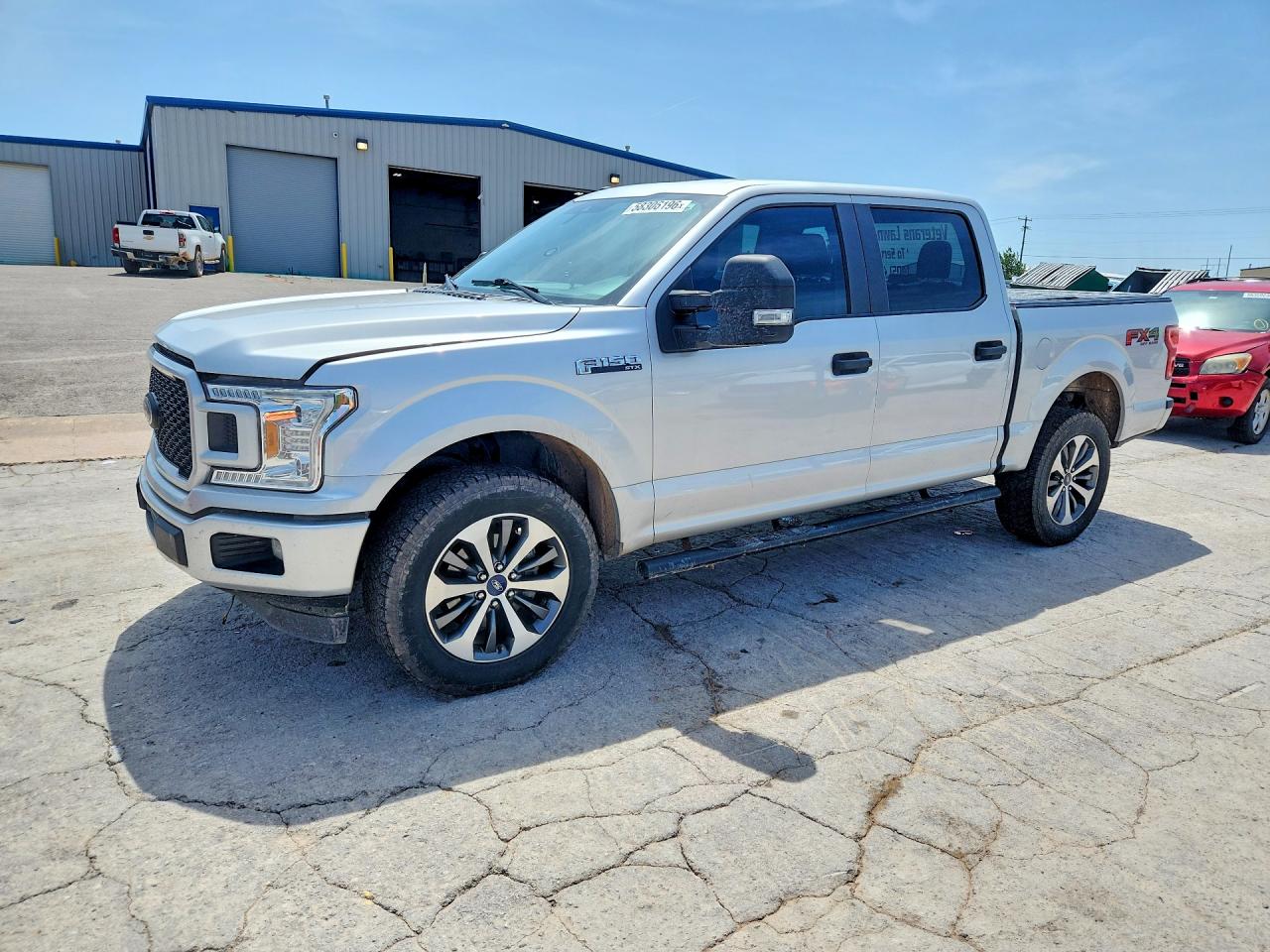 2019 Ford F150 Supercrew White vin: 1FTEW1E52KKC48157