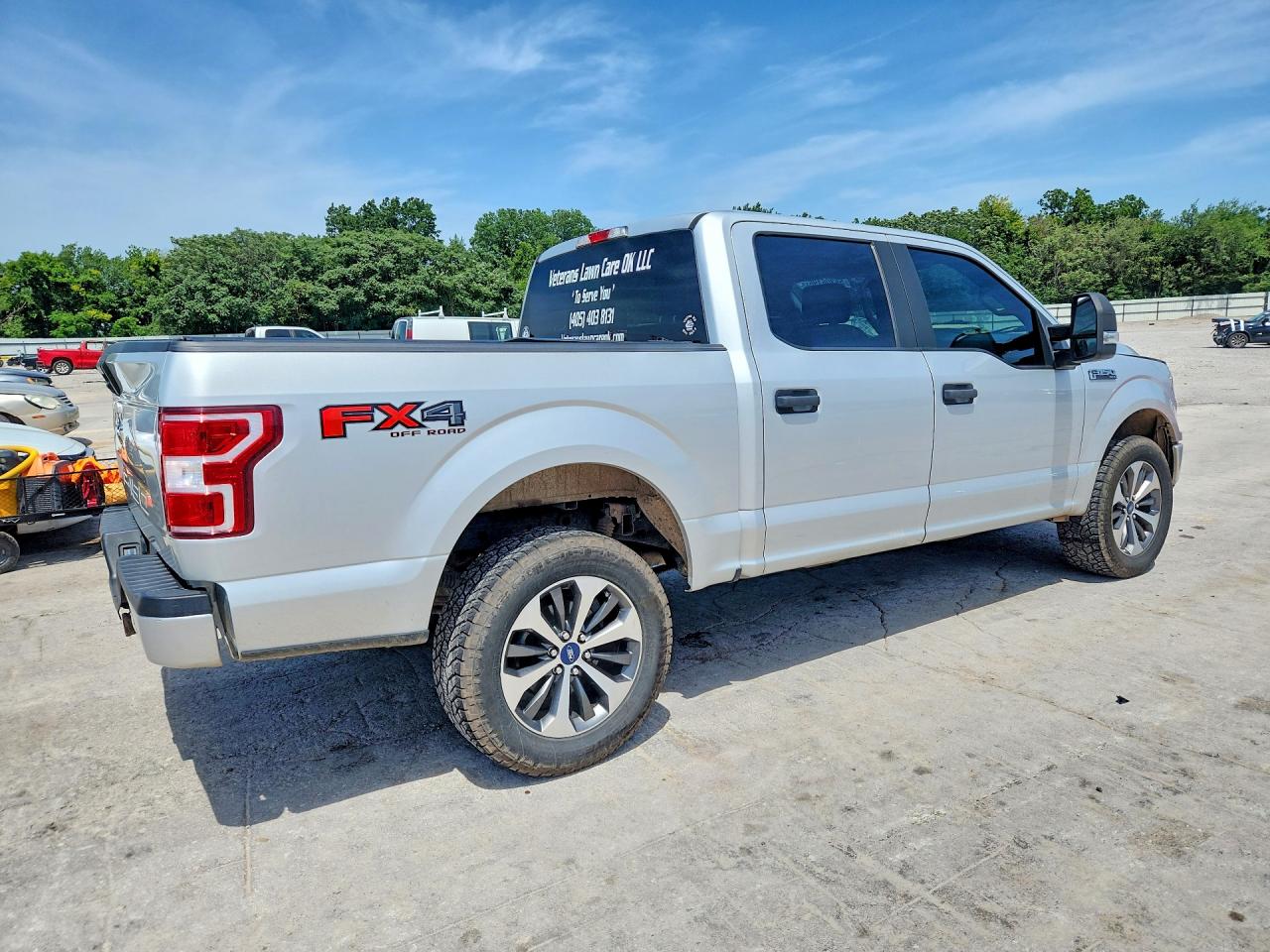 2019 Ford F150 Supercrew White vin: 1FTEW1E52KKC48157