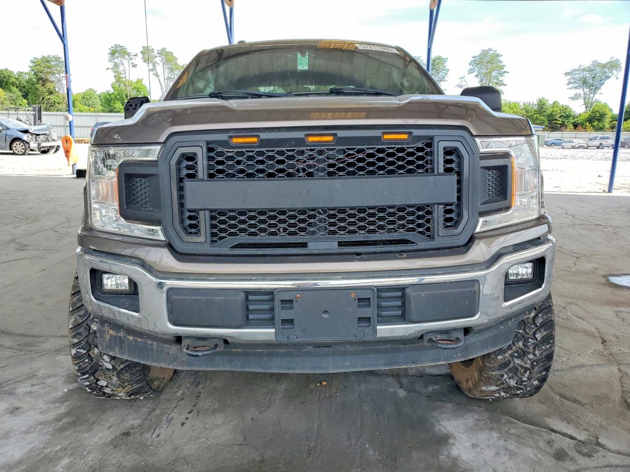 2018 Ford F150 Supercrew Gray vin: 1FTEW1E53JFB30738