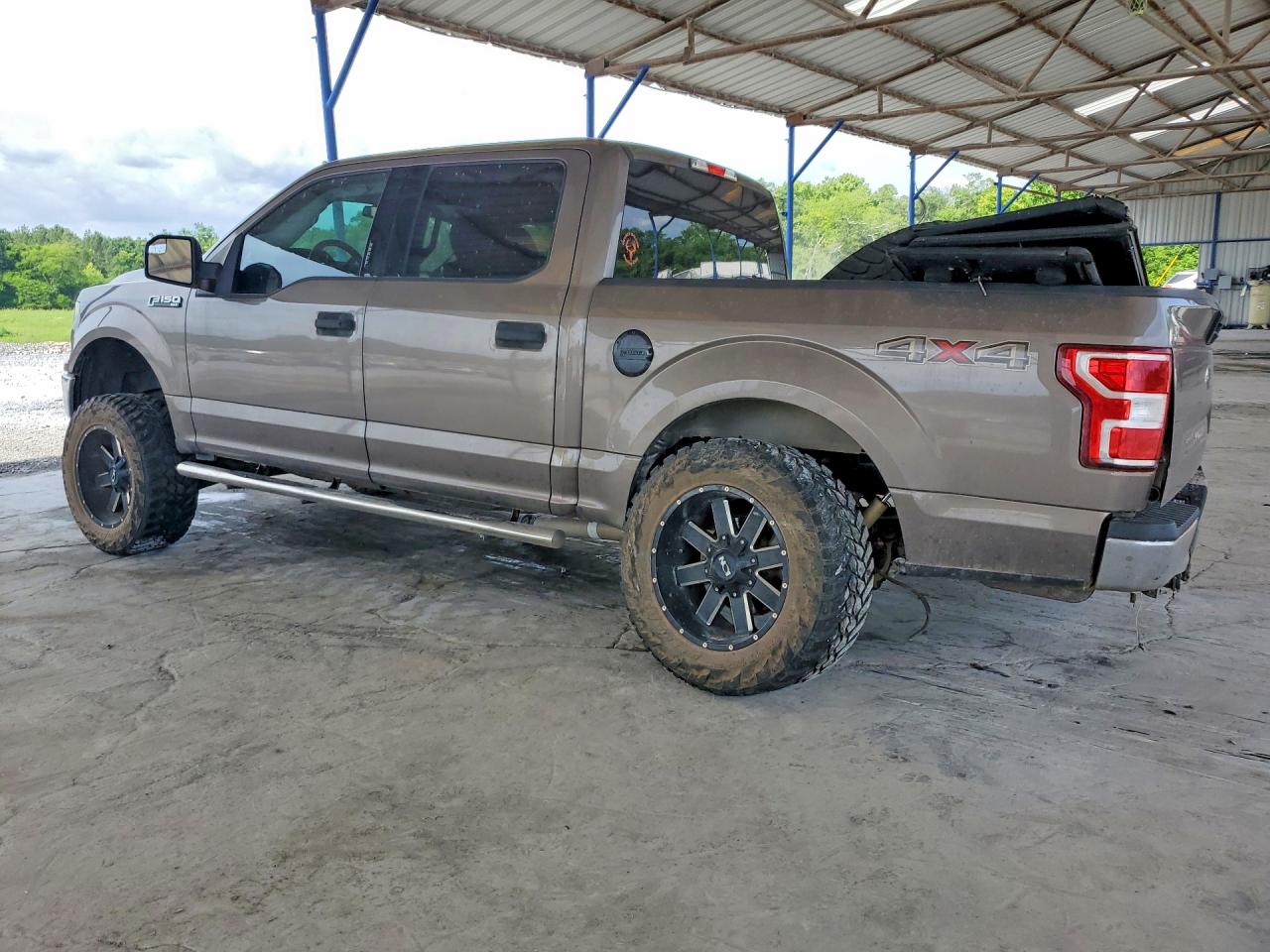 2018 Ford F150 Supercrew Gray vin: 1FTEW1E53JFB30738
