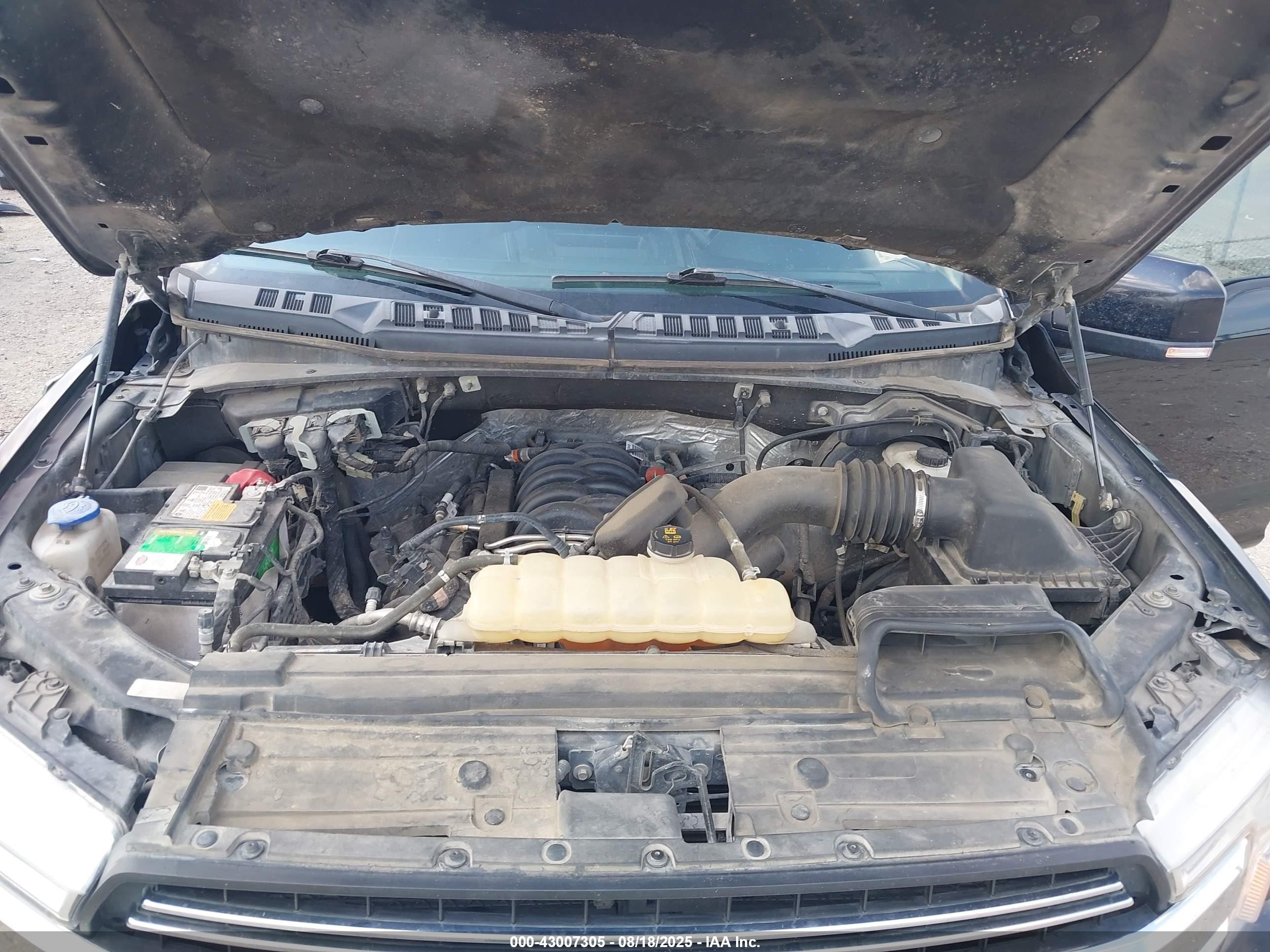 2018 Ford F-150 Lariat Черный vin: 1FTEW1E53JKE43991