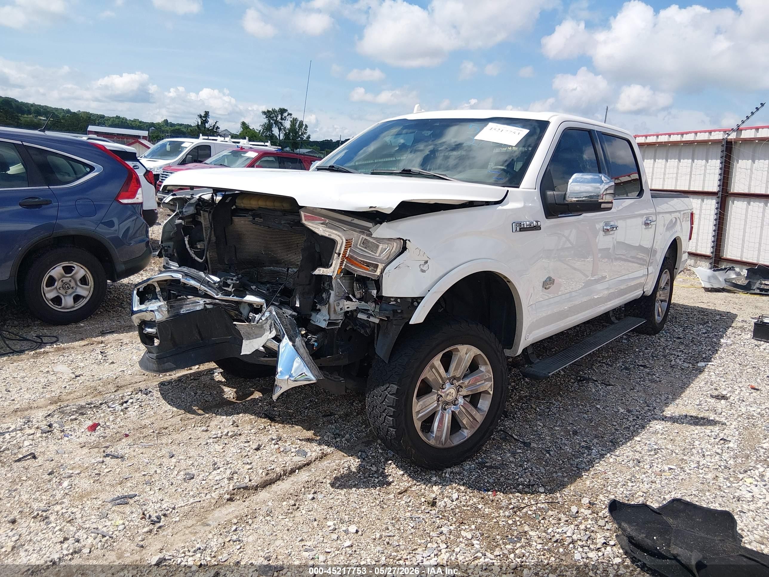 2020 Ford F-150 King Ranch White vin: 1FTEW1E53LFA12708