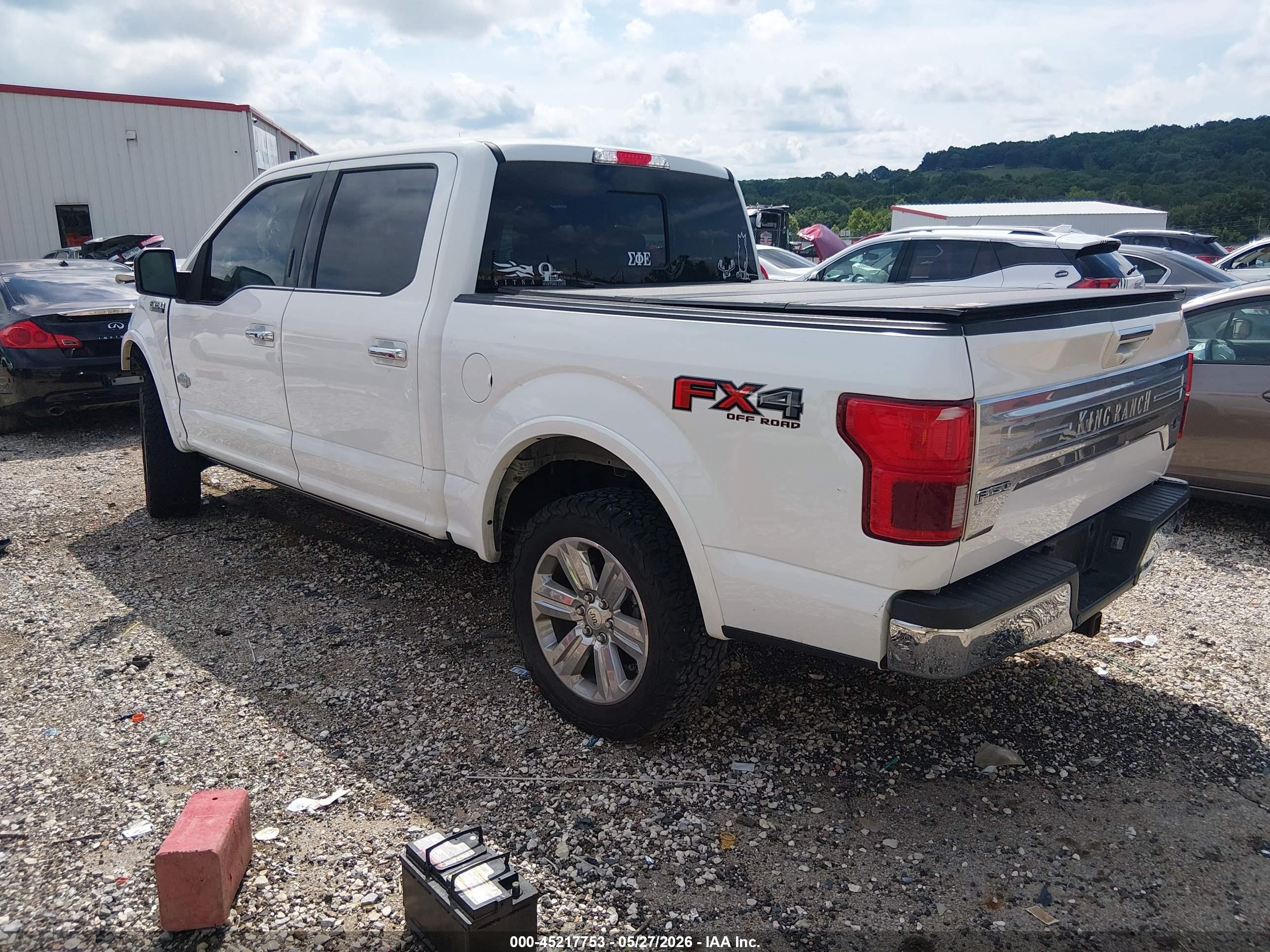 2020 Ford F-150 King Ranch White vin: 1FTEW1E53LFA12708