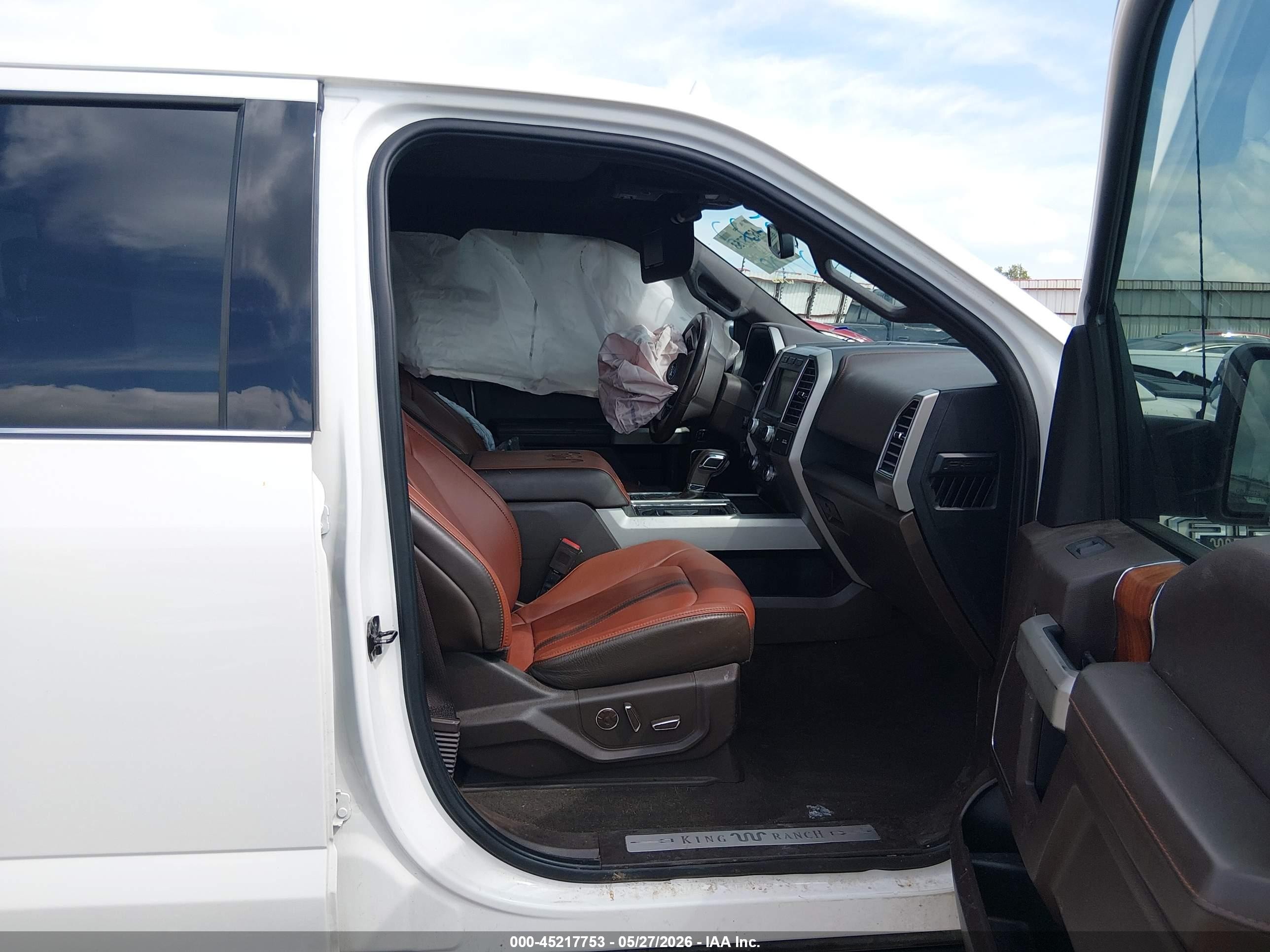 2020 Ford F-150 King Ranch White vin: 1FTEW1E53LFA12708