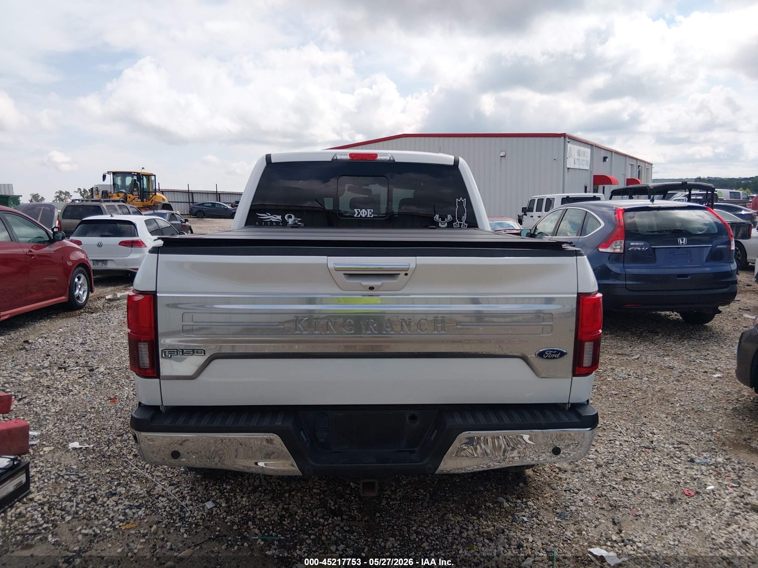 2020 Ford F-150 King Ranch White vin: 1FTEW1E53LFA12708