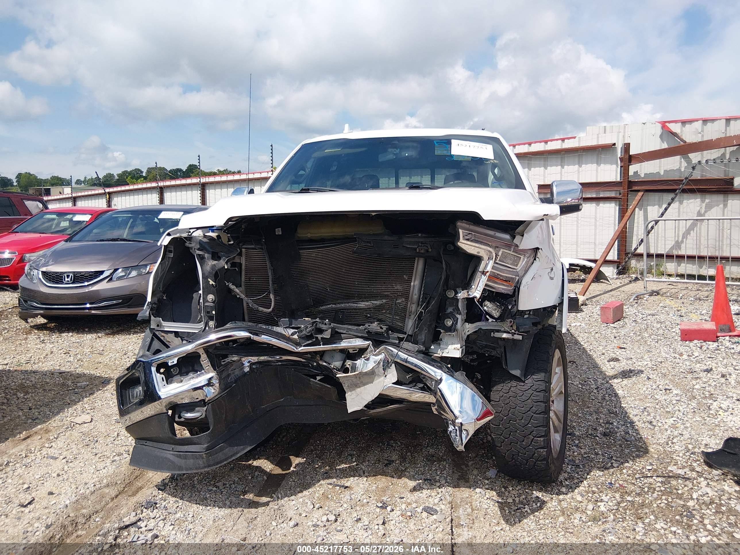 2020 Ford F-150 King Ranch White vin: 1FTEW1E53LFA12708