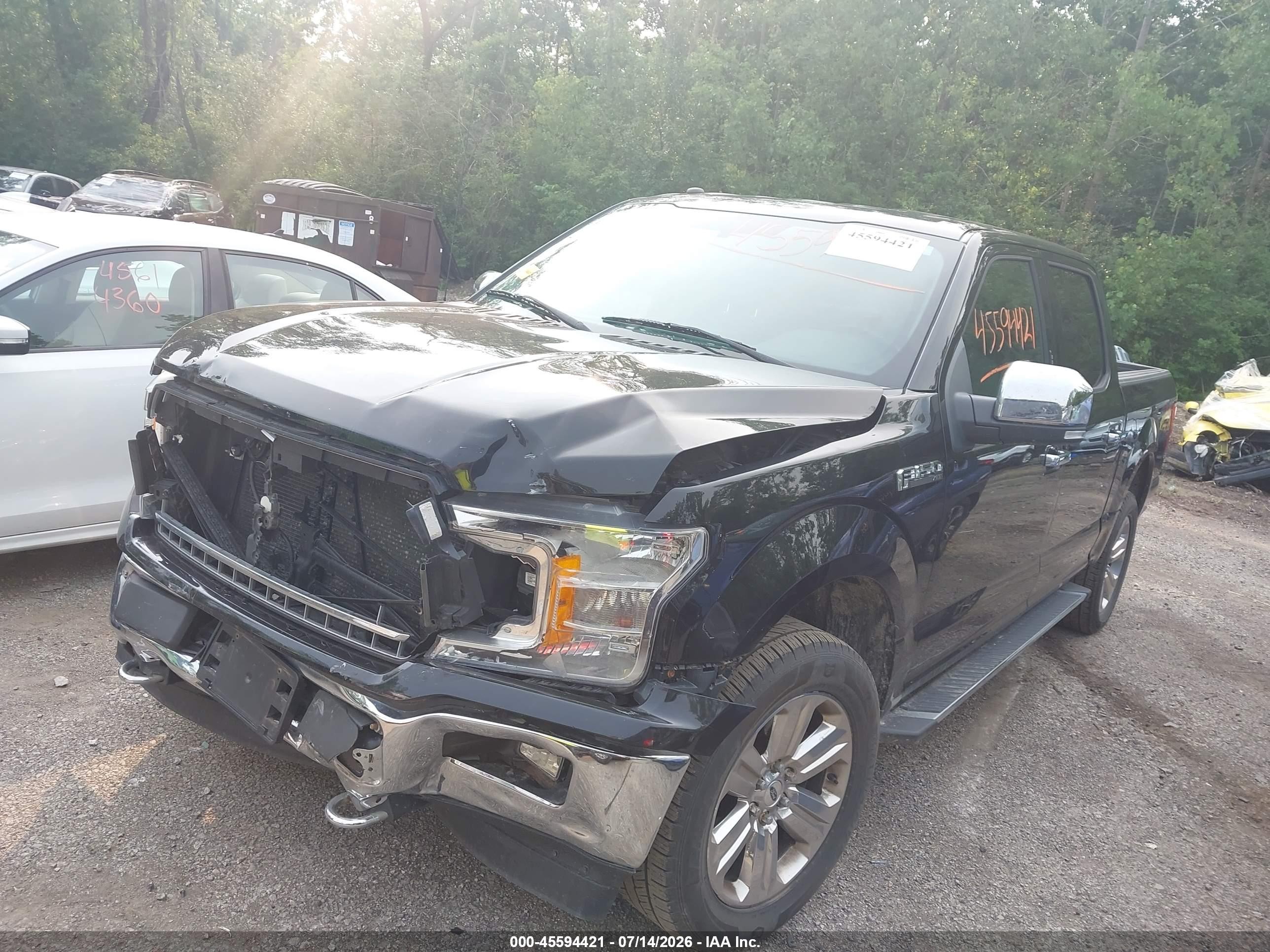 2018 Ford F-150 Xlt Black vin: 1FTEW1E54JFA29014
