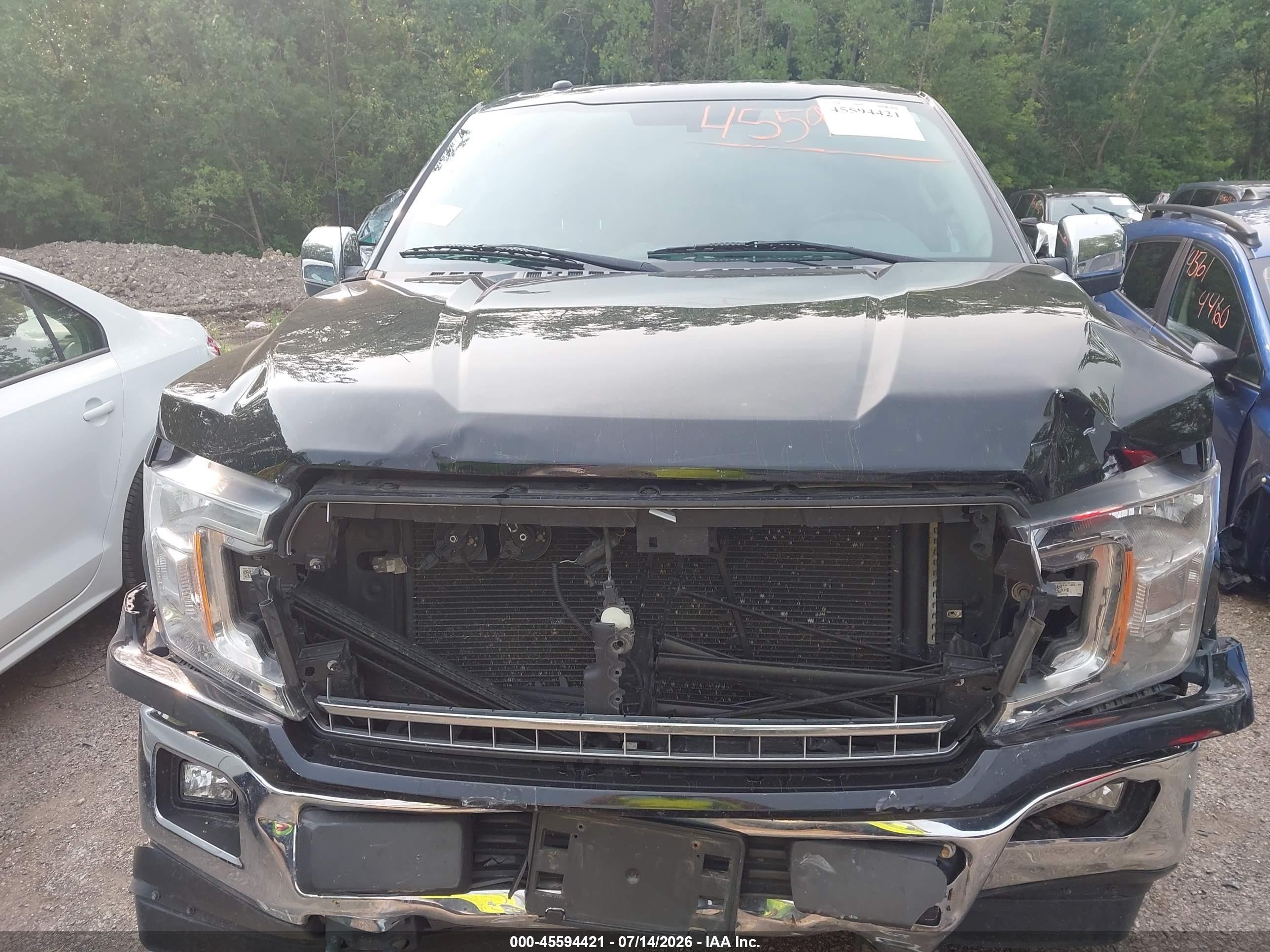 2018 Ford F-150 Xlt Black vin: 1FTEW1E54JFA29014