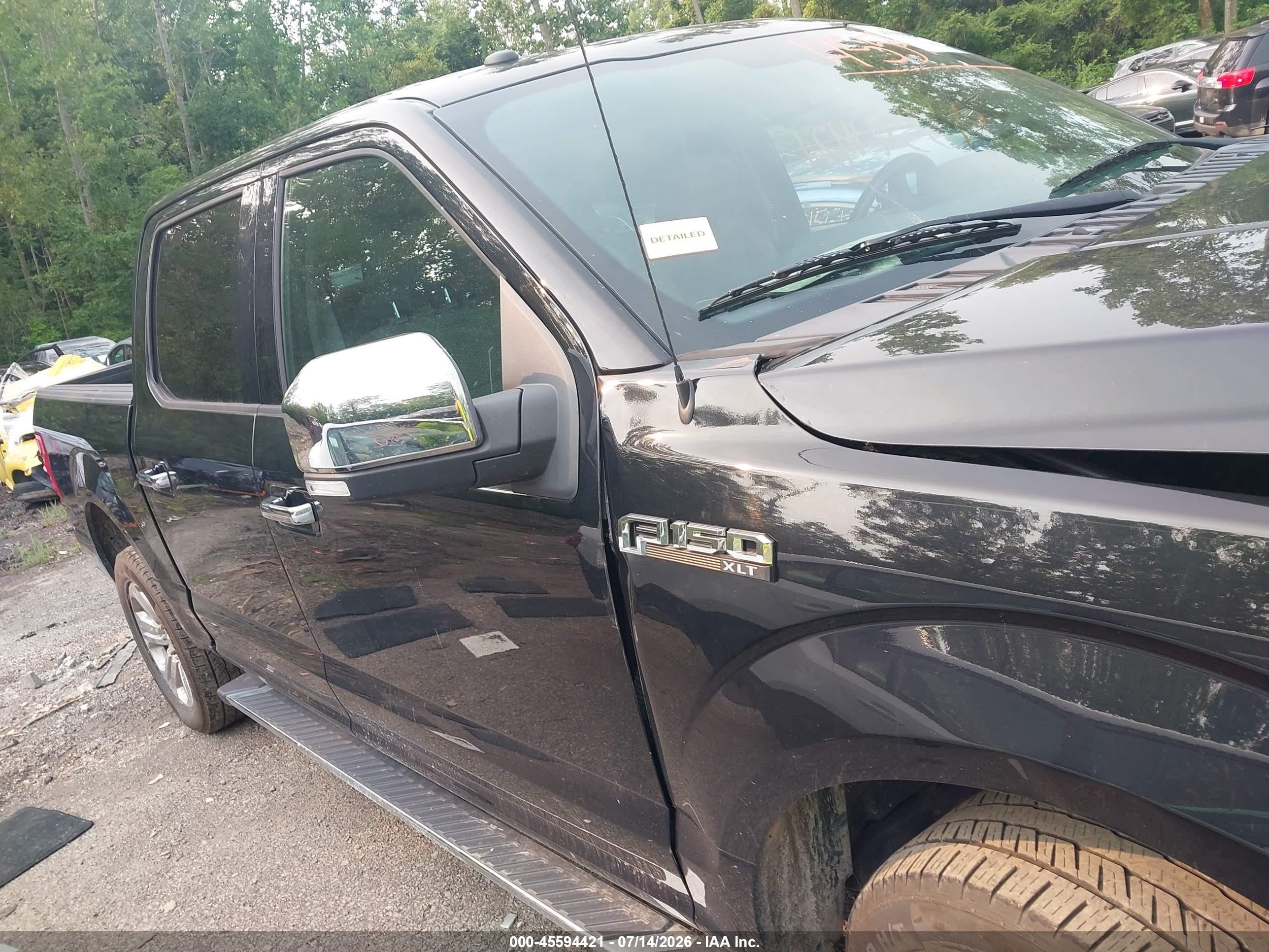 2018 Ford F-150 Xlt Black vin: 1FTEW1E54JFA29014
