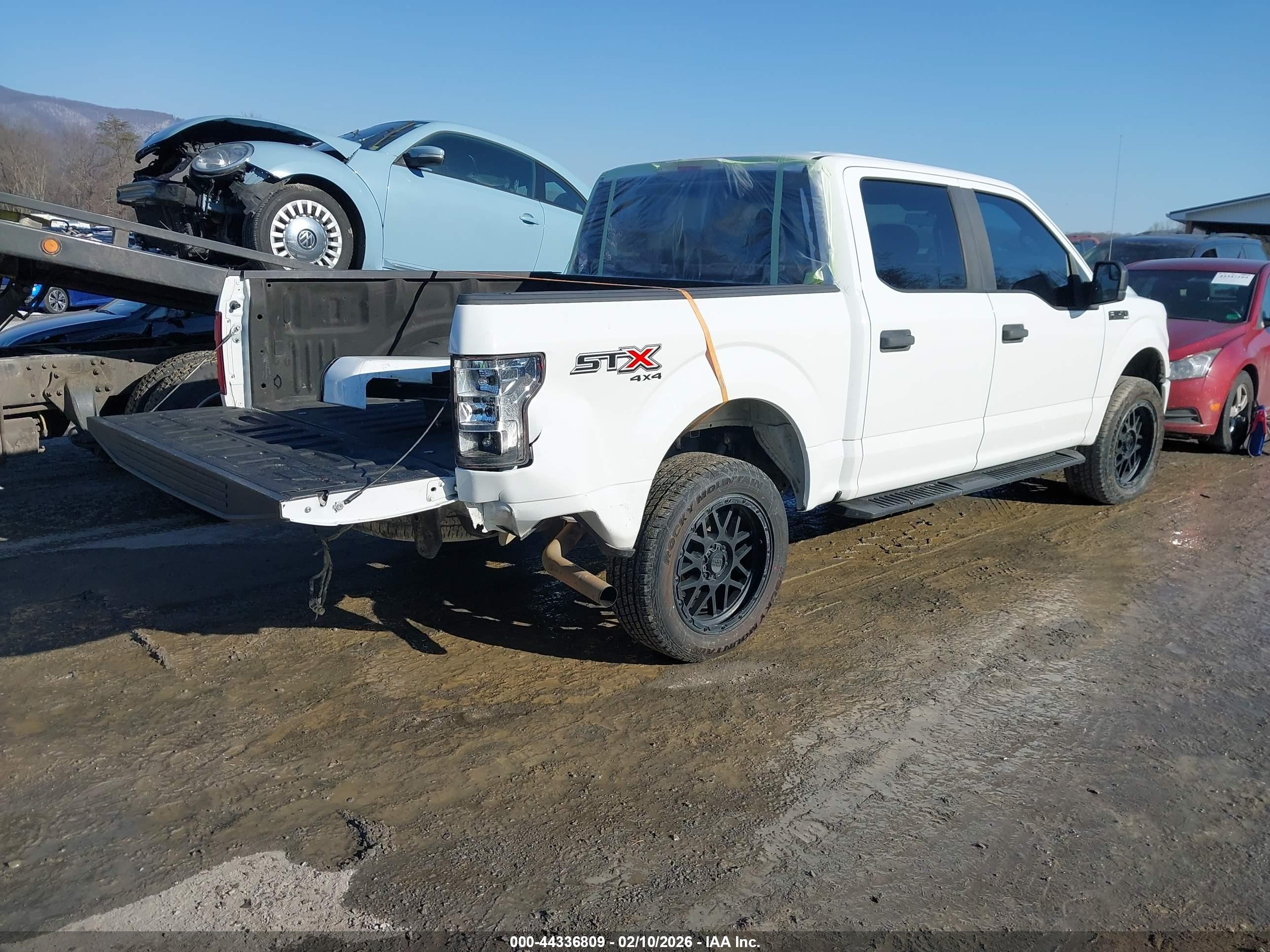 2018 Ford F-150 Xl White vin: 1FTEW1E54JFB49508