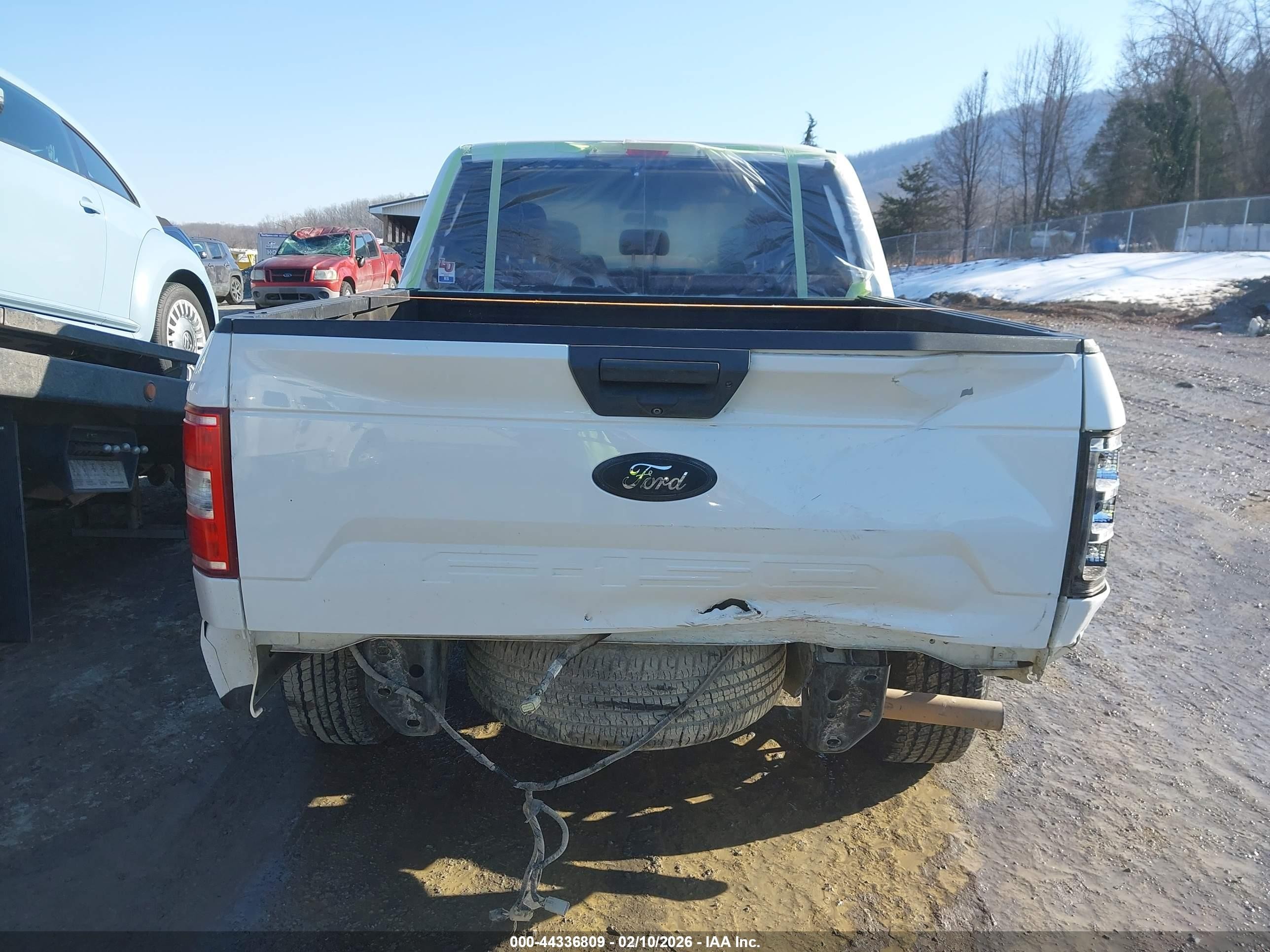 2018 Ford F-150 Xl White vin: 1FTEW1E54JFB49508