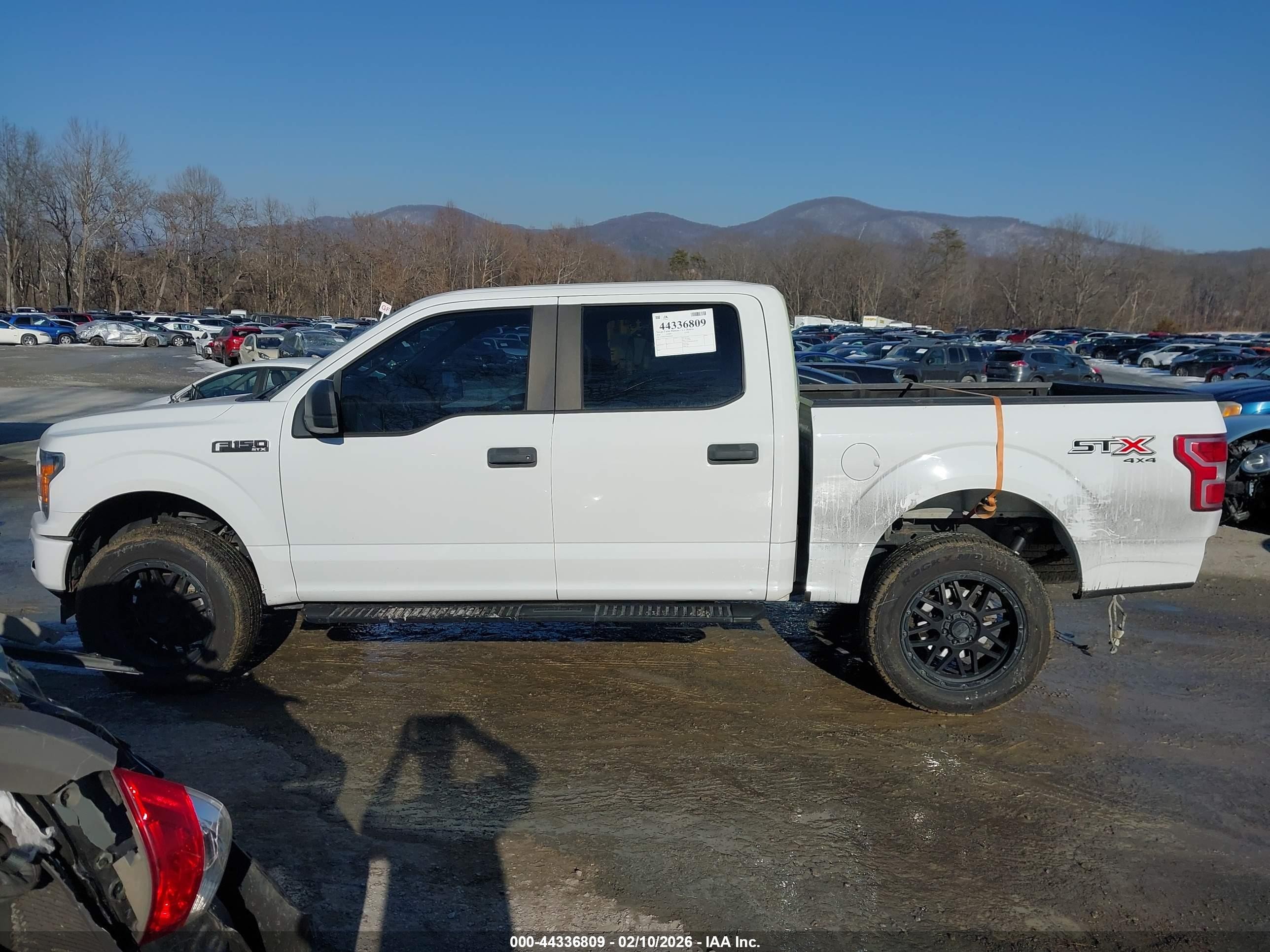 2018 Ford F-150 Xl White vin: 1FTEW1E54JFB49508