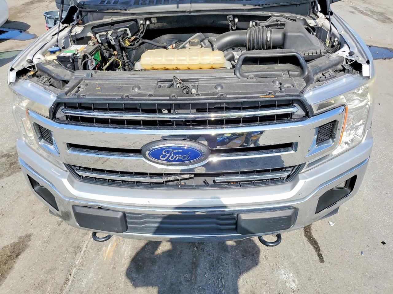 2018 Ford F150 Supercrew Silver vin: 1FTEW1E54JFC64271
